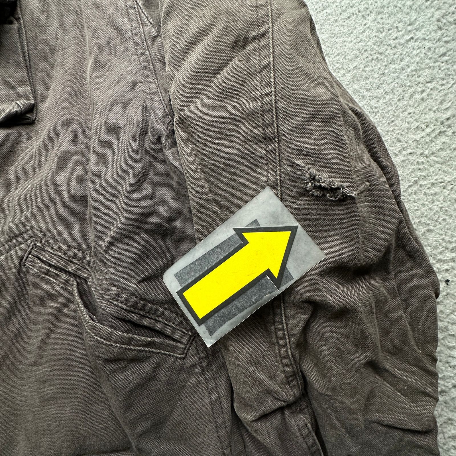 Vintage Vintage Reversible Duck Canvas Chore Work Jacket Mens Large Size US L / EU 52-54 / 3 - 8 Thumbnail
