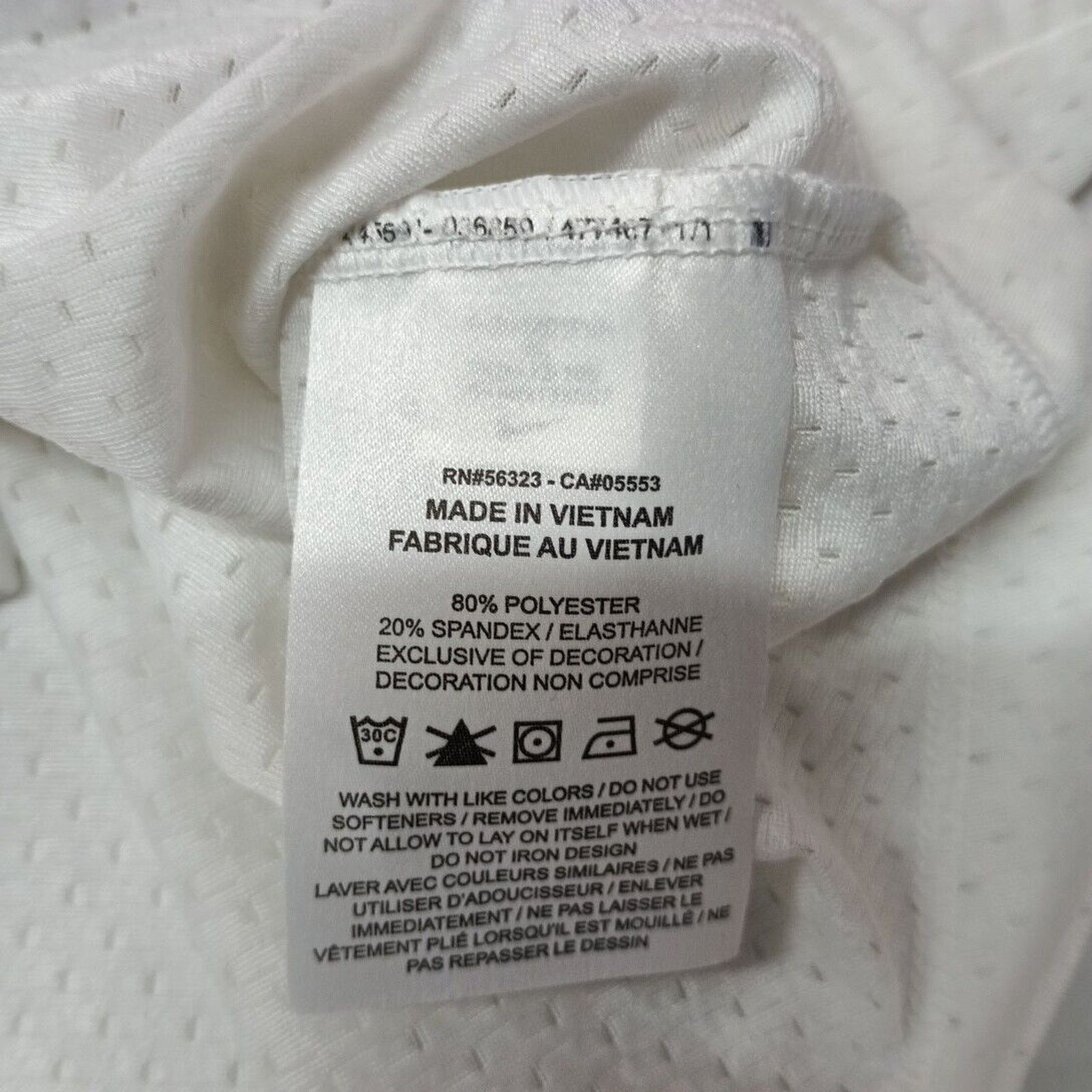 Nike Women's Nike One Dri-FIT Cropped Tank Top Size XL White Size XL / US 12-14 / IT 48-50 - 5 Thumbnail