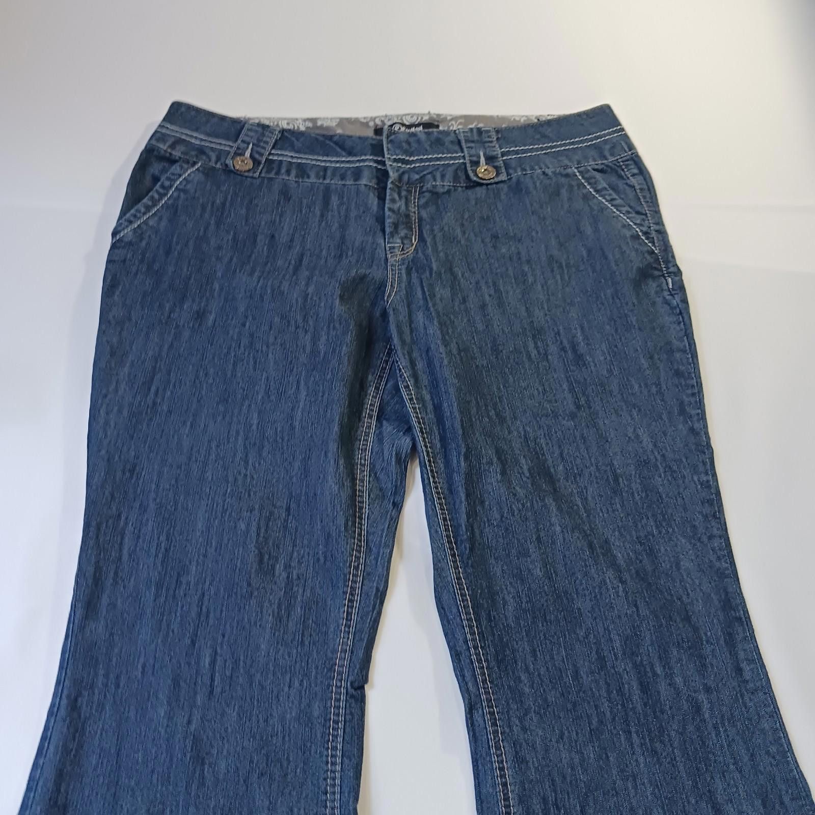 Designer Rewash J7617AQ3X Women's Blue Bootcut Jeans Size 18 (38×31) Size 40" / US 18 - 9 Thumbnail
