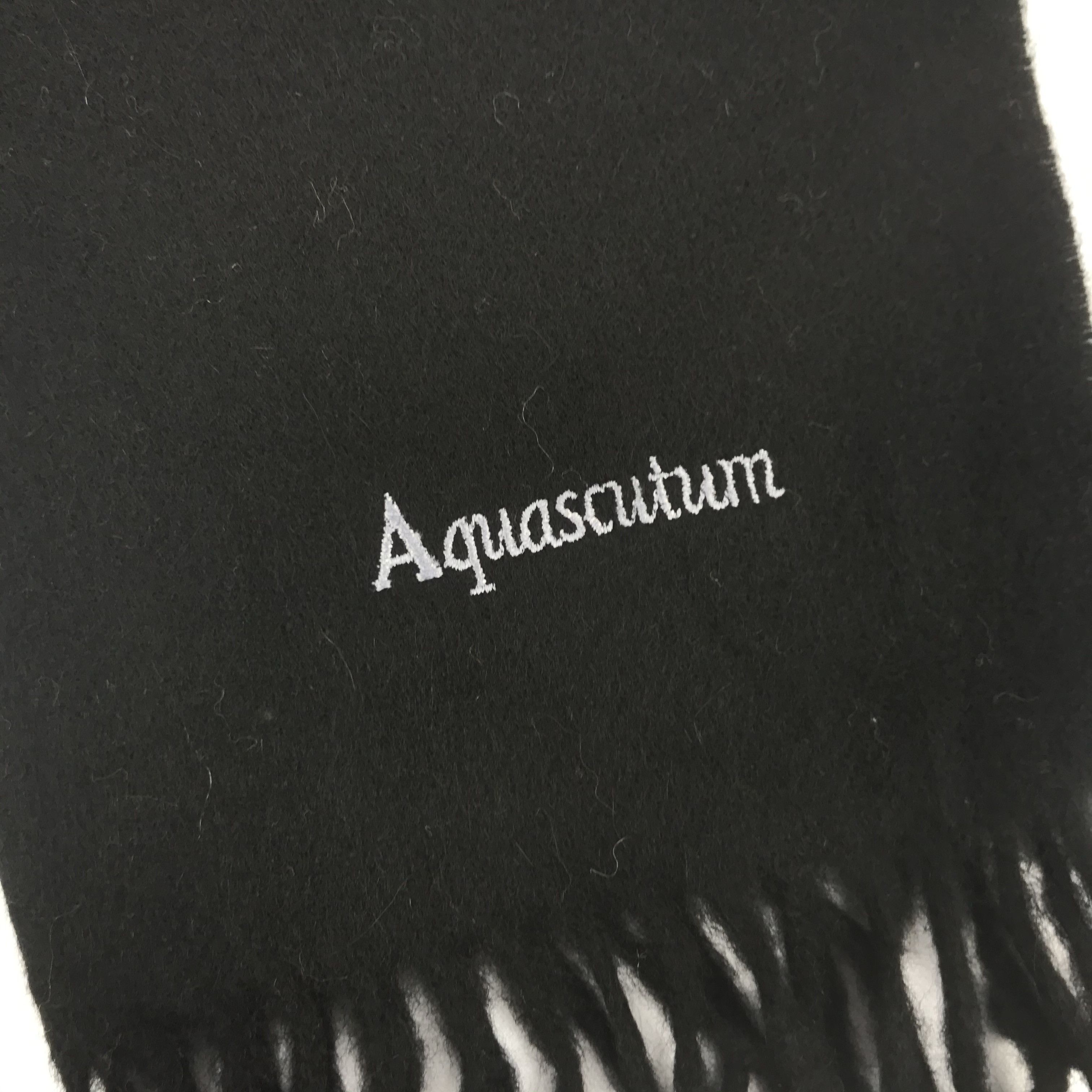 Aquascutum Vintage Aquascutum Scarf Muffler Cashmere Scarves Size ONE SIZE - 4 Thumbnail