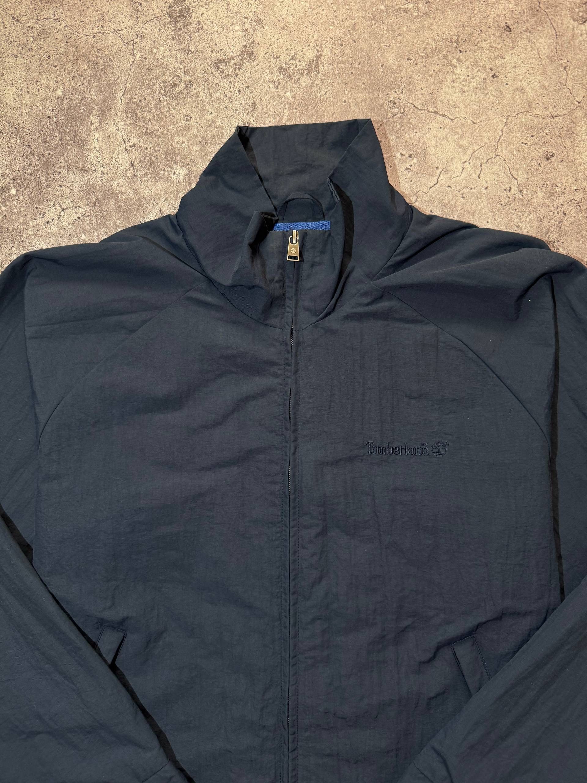 Timberland Timberland Vintage Blue Nylon Jacket Streetwear Size US M / EU 48-50 / 2 - 2 Thumbnail