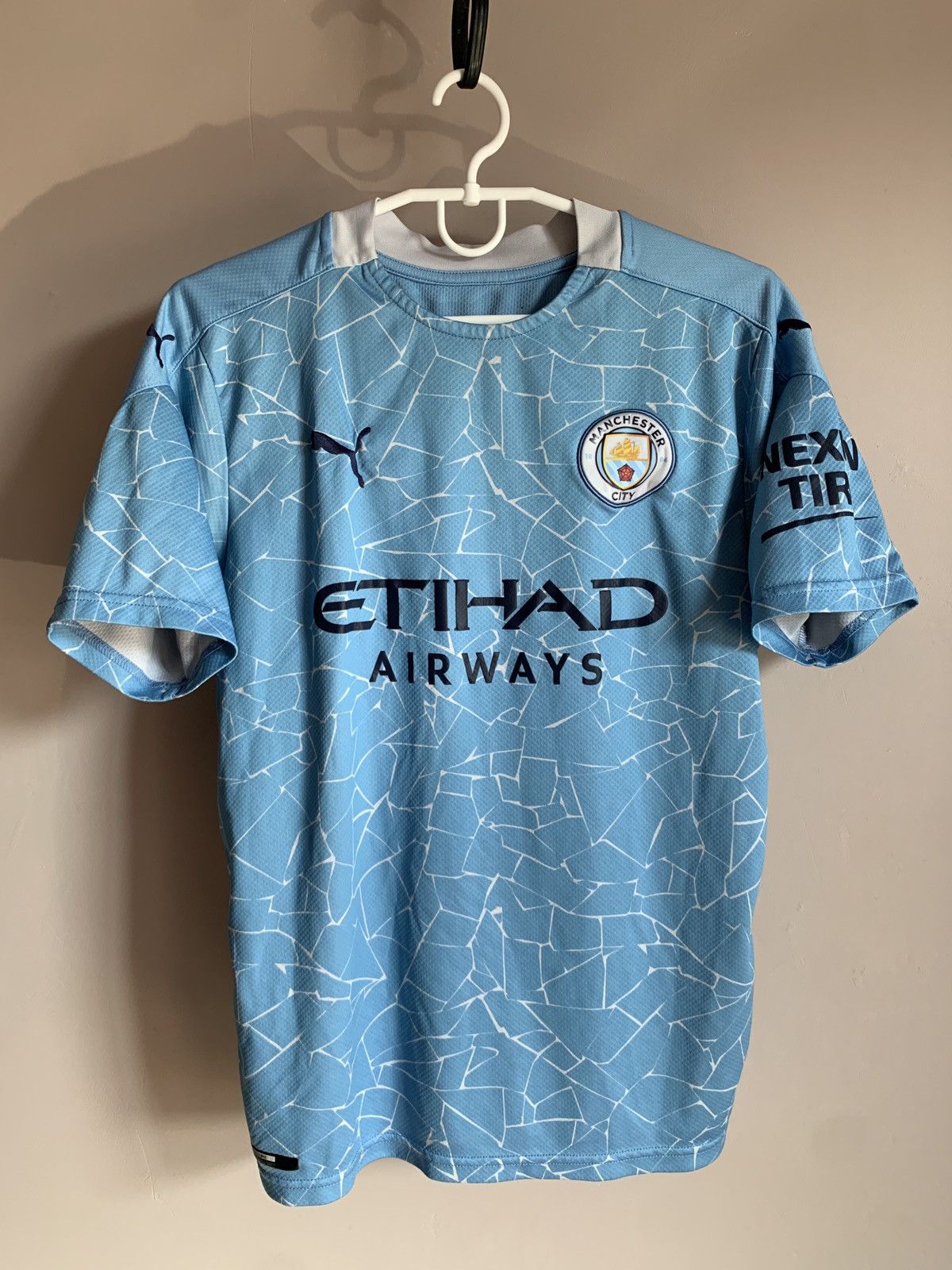 Puma Manchester City 2019 Home Football Shirt Puma Soccer Jersey Size US M / EU 48-50 / 2 - 1 Thumbnail