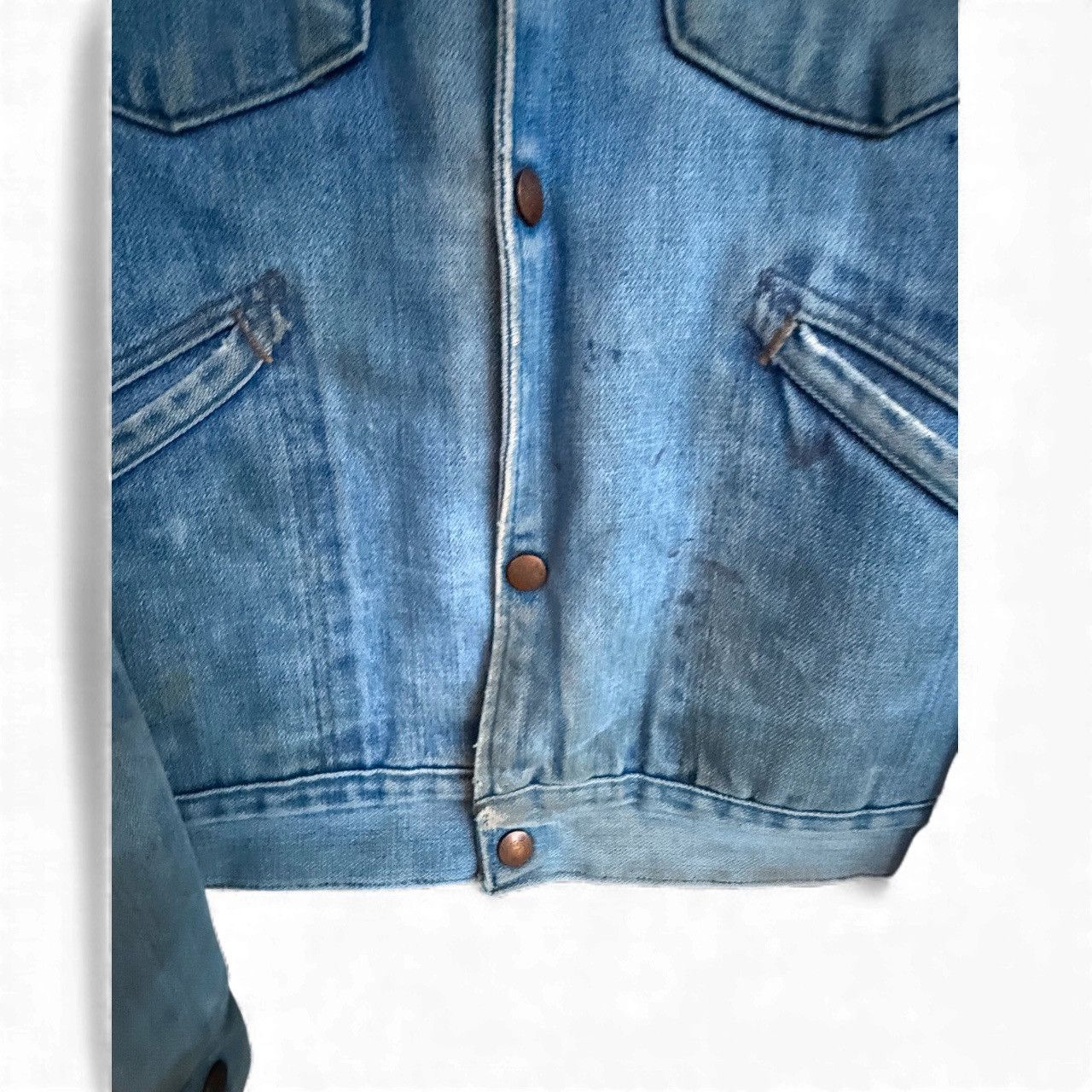 Wrangler Vintage 70s Wrangler No-Fault Blanket lined trucker jacket. Size US M / EU 48-50 / 2 - 11 Thumbnail