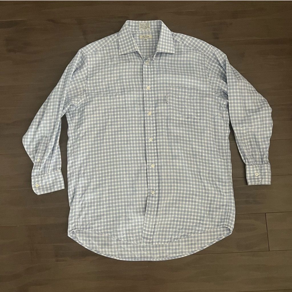 Faconnable Faconnable button down dress shirt size 16.5 Size US L / EU 52-54 / 3 - 3 Thumbnail