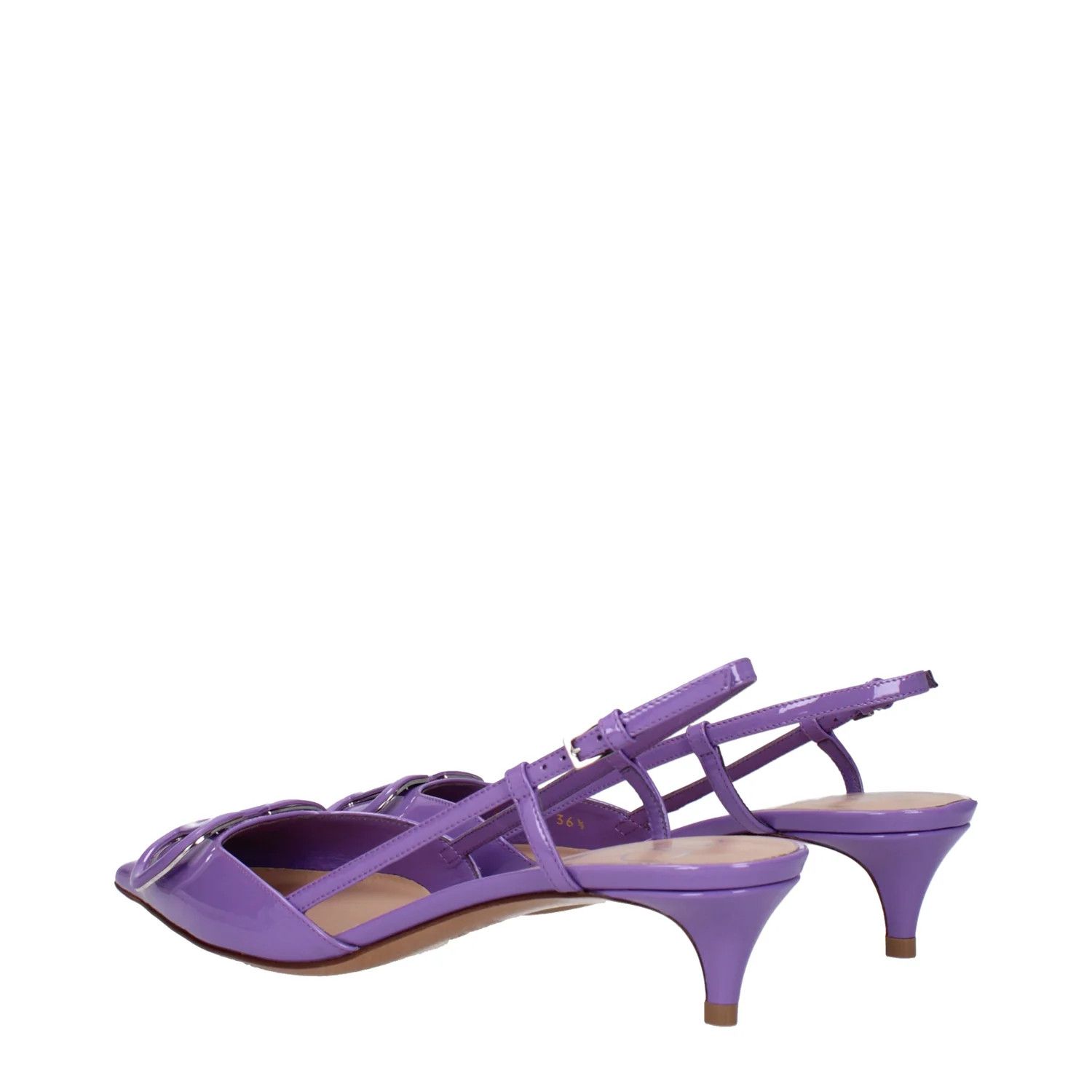 Valentino ob1o1e1224 Patent Leather Sandals in Lilac Size US 6.5 / IT 36.5 - 4 Thumbnail