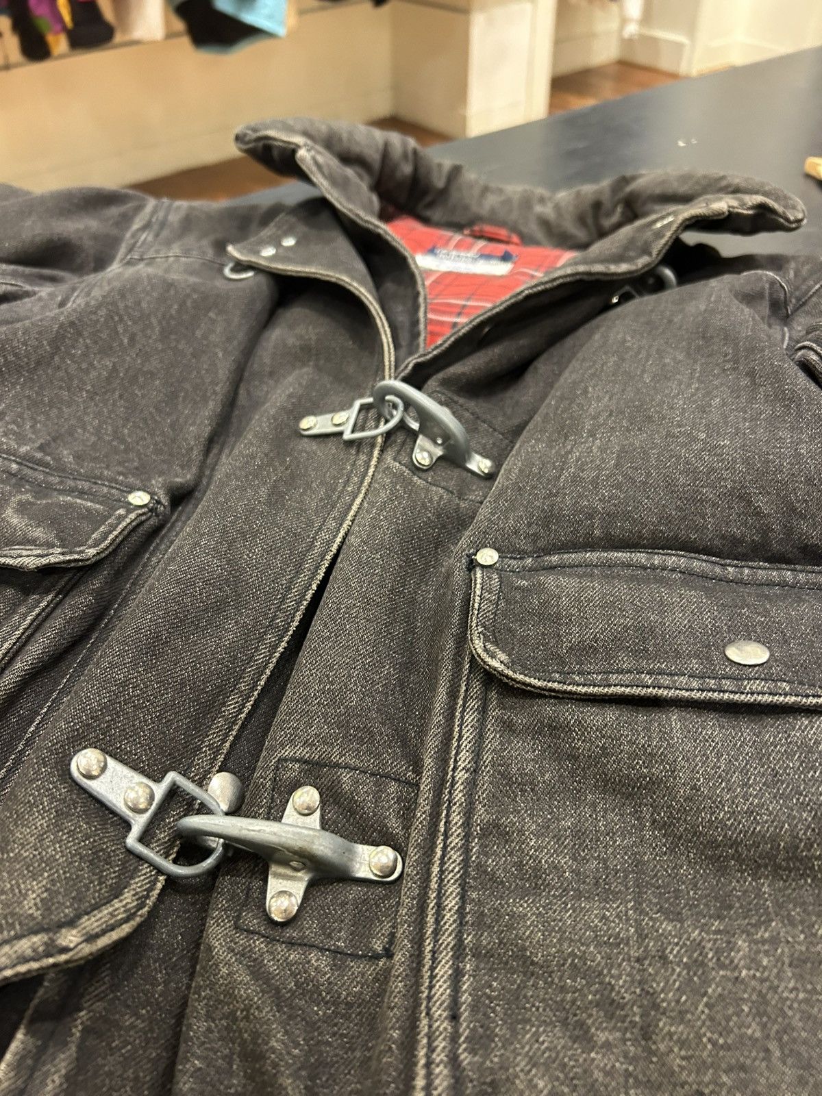 Polo Ralph Lauren Vintage Polo Ralph Lauren Fireman Clasp Denim Jacket Size US M / EU 48-50 / 2 - 4 Thumbnail