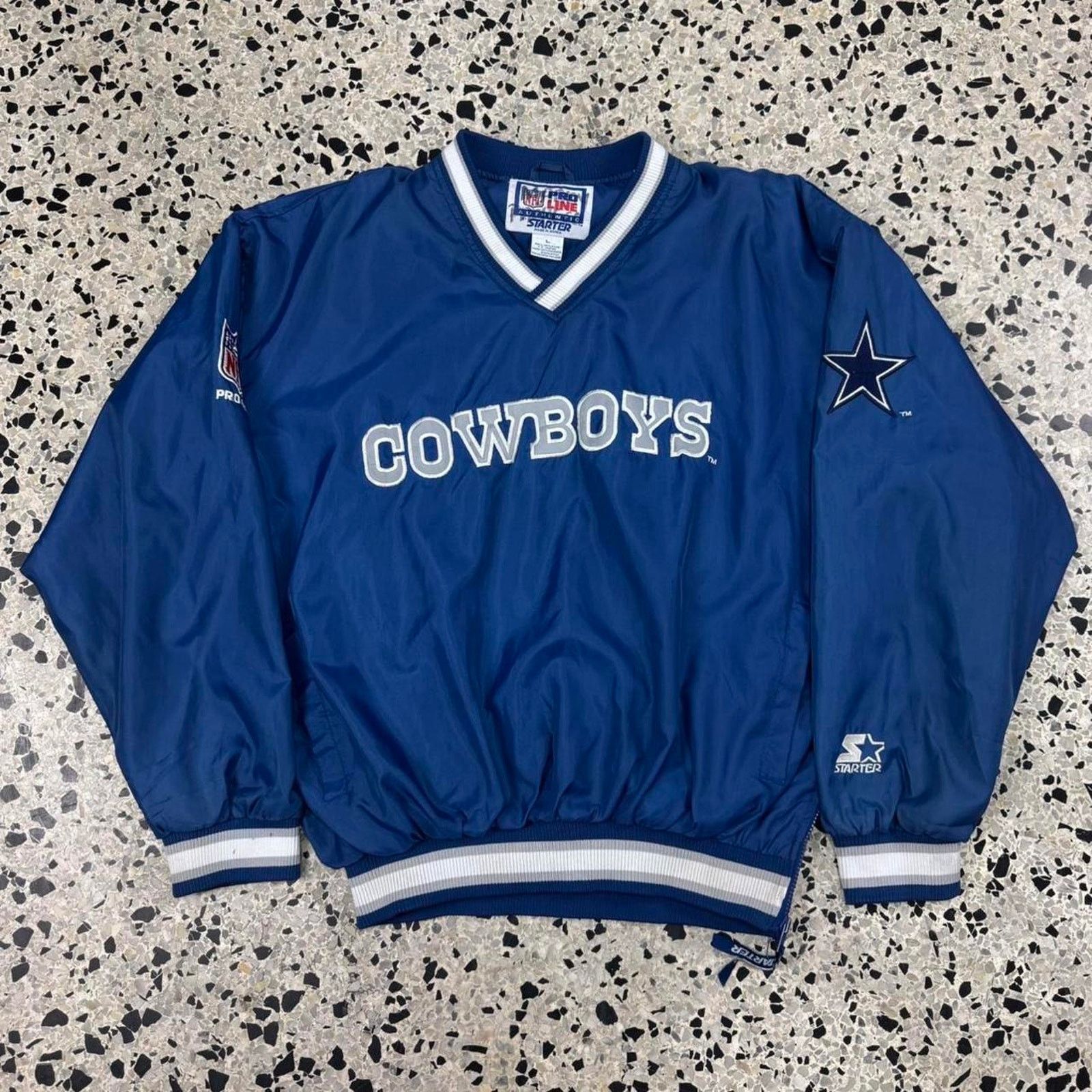 NFL × Pro Line × Vintage VINTAGE 90S NFL PRO LINE BY STARTER COWBOYS SWEATSHIRT: Size US L / EU 52-54 / 3 - 1 Thumbnail