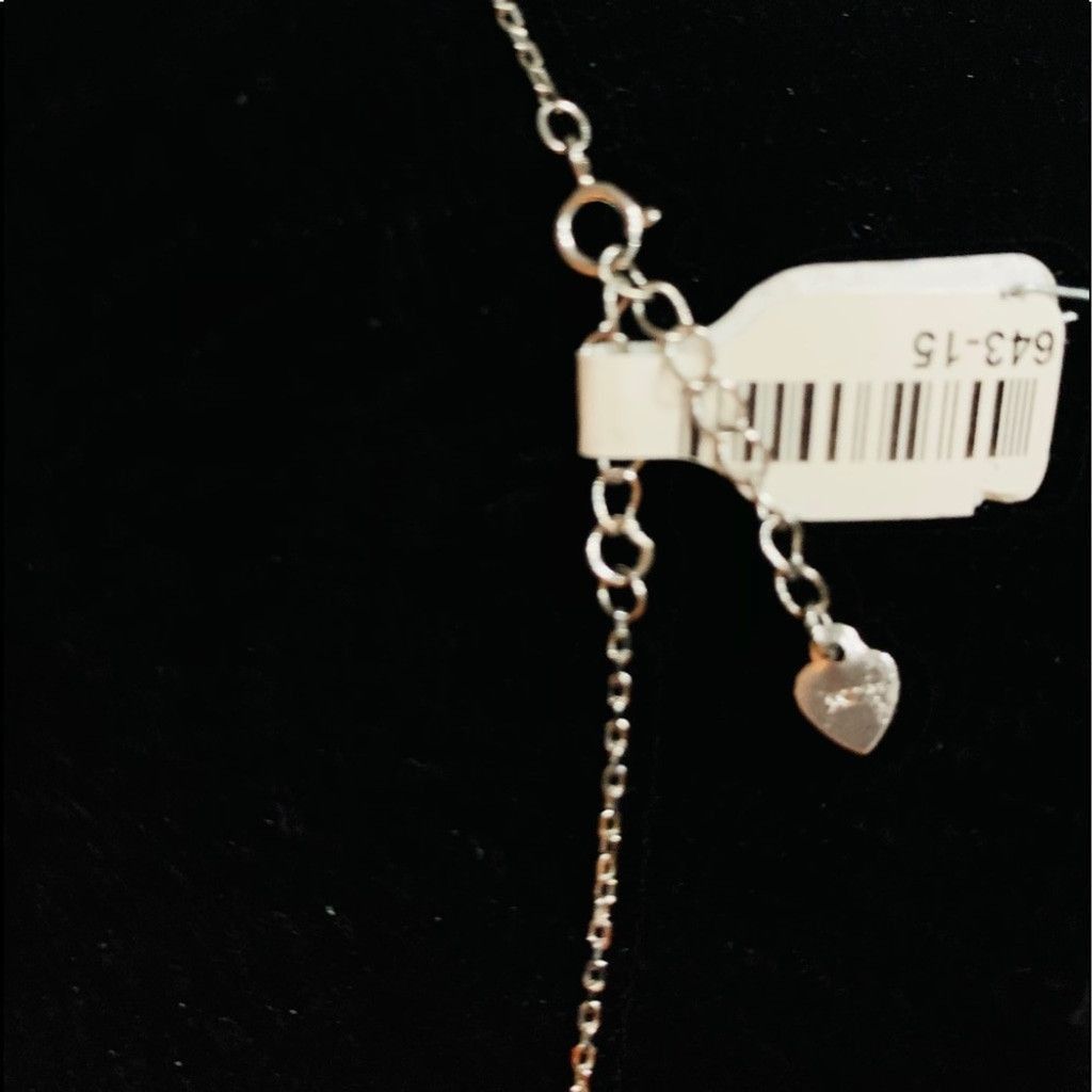 Sterling Silver Sterling Silver Necklace infinity with CZ BN Size ONE SIZE - 4 Thumbnail