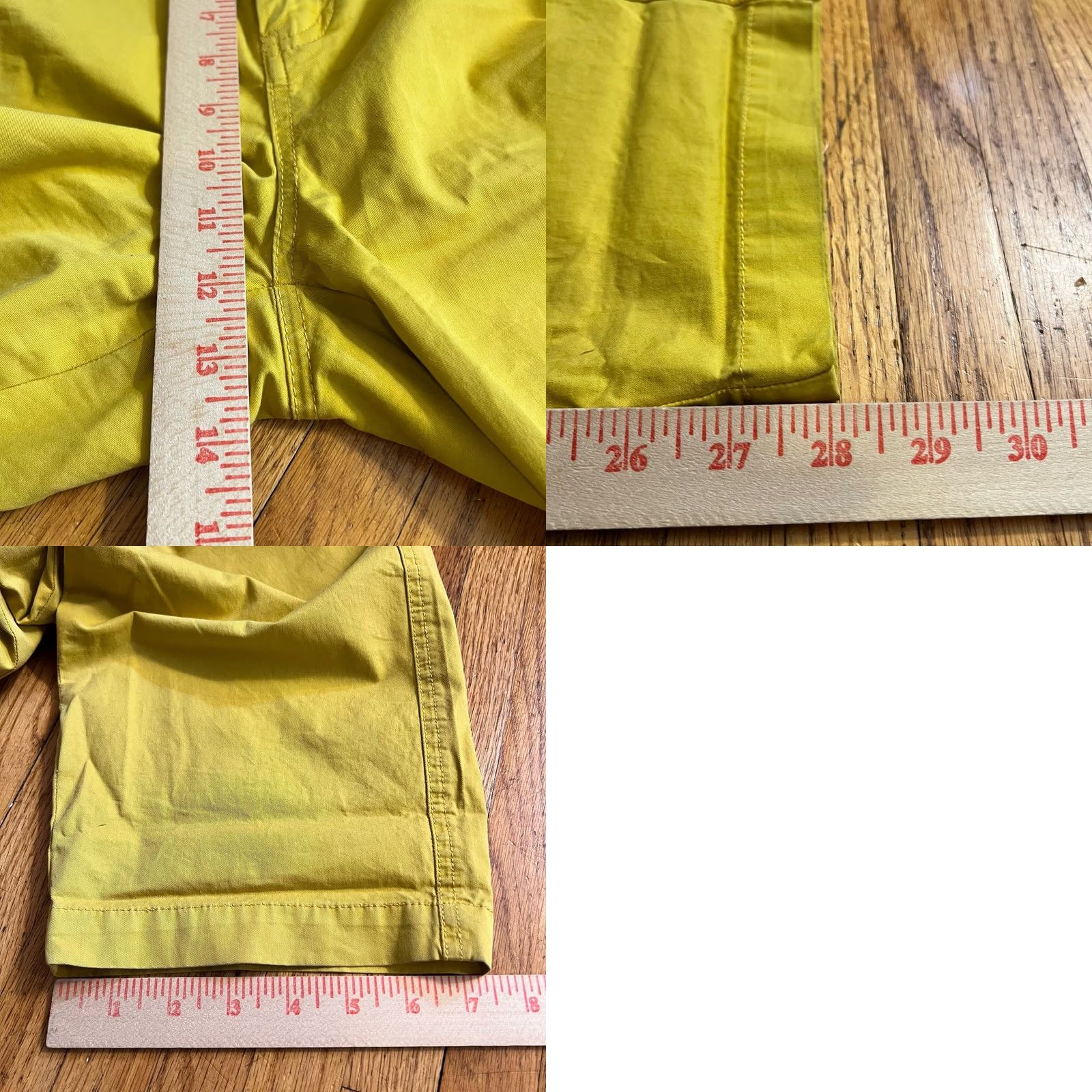 Vintage Sundance Pants Womens 6 Straight High Rise Cotton Chino Pant Yellow Adult Womens 6 Size 28" / US 6 / IT 42 - 8 Thumbnail