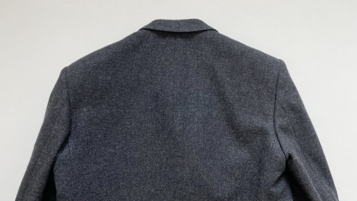 Raf Simons A/W 2020 Charcoal Grey Wool Blazer Size 38R - 13 Thumbnail