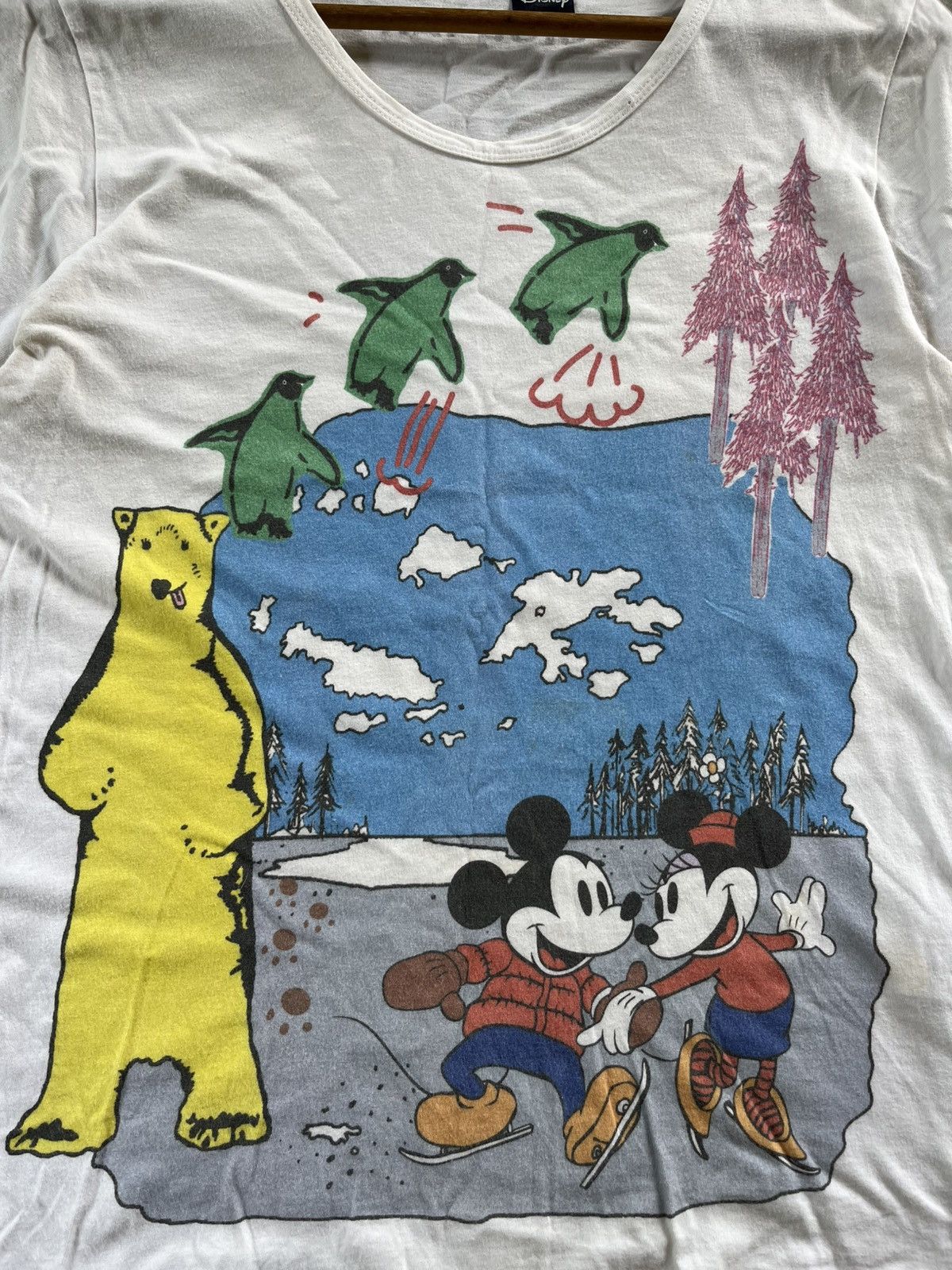 Disney × Frapbois × Japanese Brand FRAPBOIS X DISNEY BIG LOGO TEES JAPAN Size ONE SIZE - 3 Thumbnail
