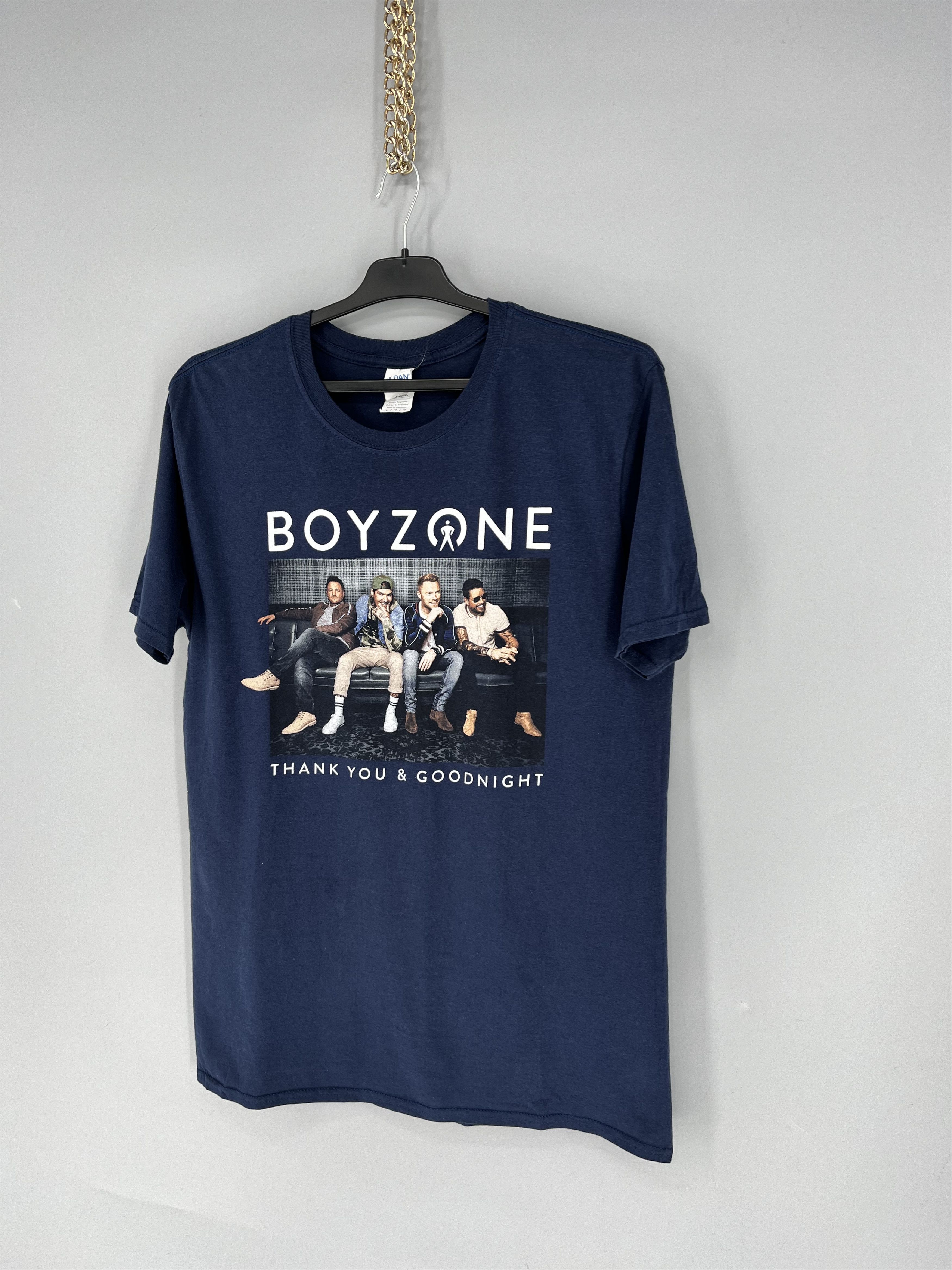 Band Tees Vintage Y2K Boyzone T-Shirt Live By Request Tour Tee Size US L / EU 52-54 / 3 - 3 Thumbnail