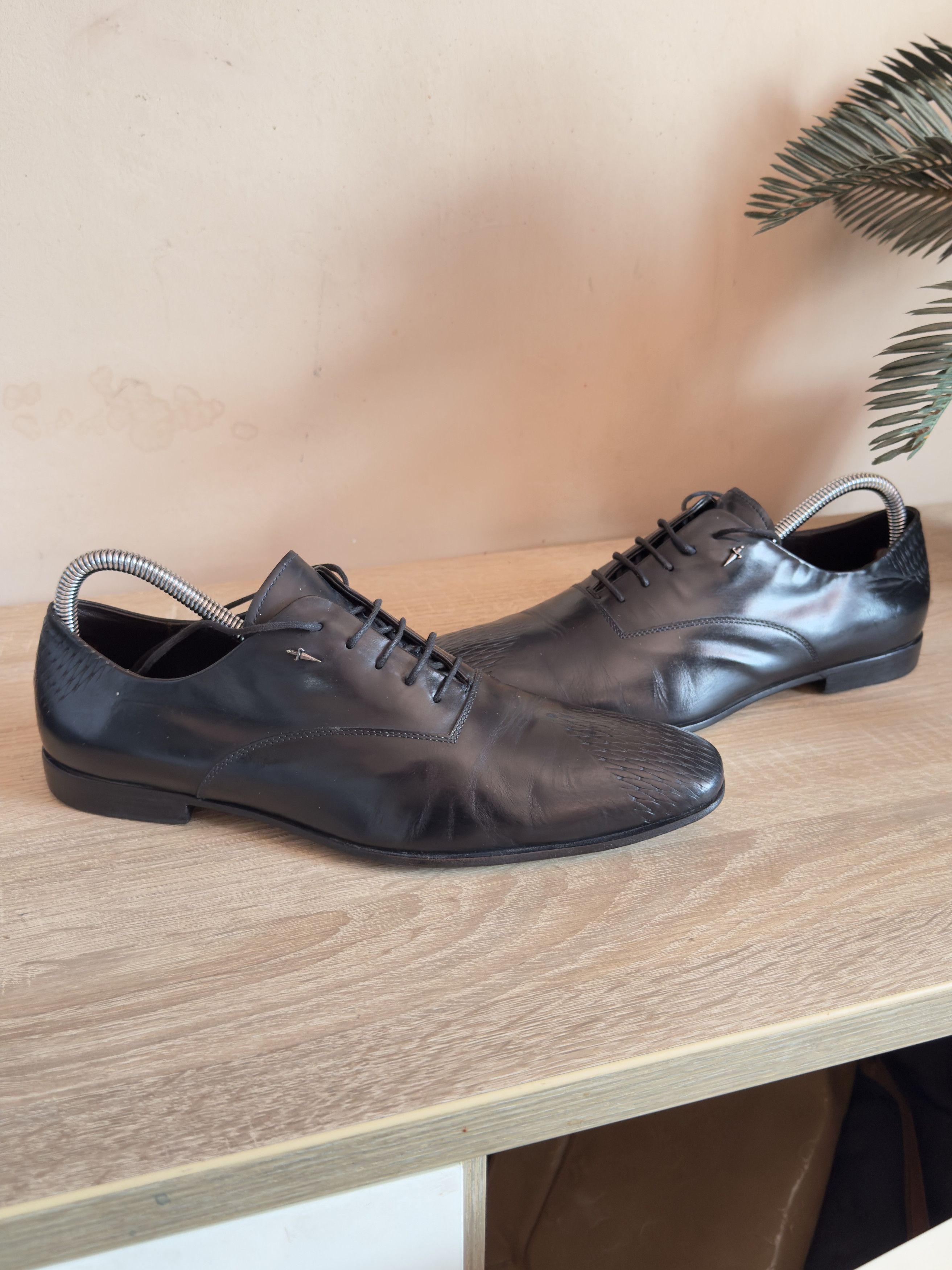 Paciotti Cesare paciotti derby leather shoes fit 40/41 EU 7 / 7.5 US Size US 7 / EU 40 - 3 Thumbnail