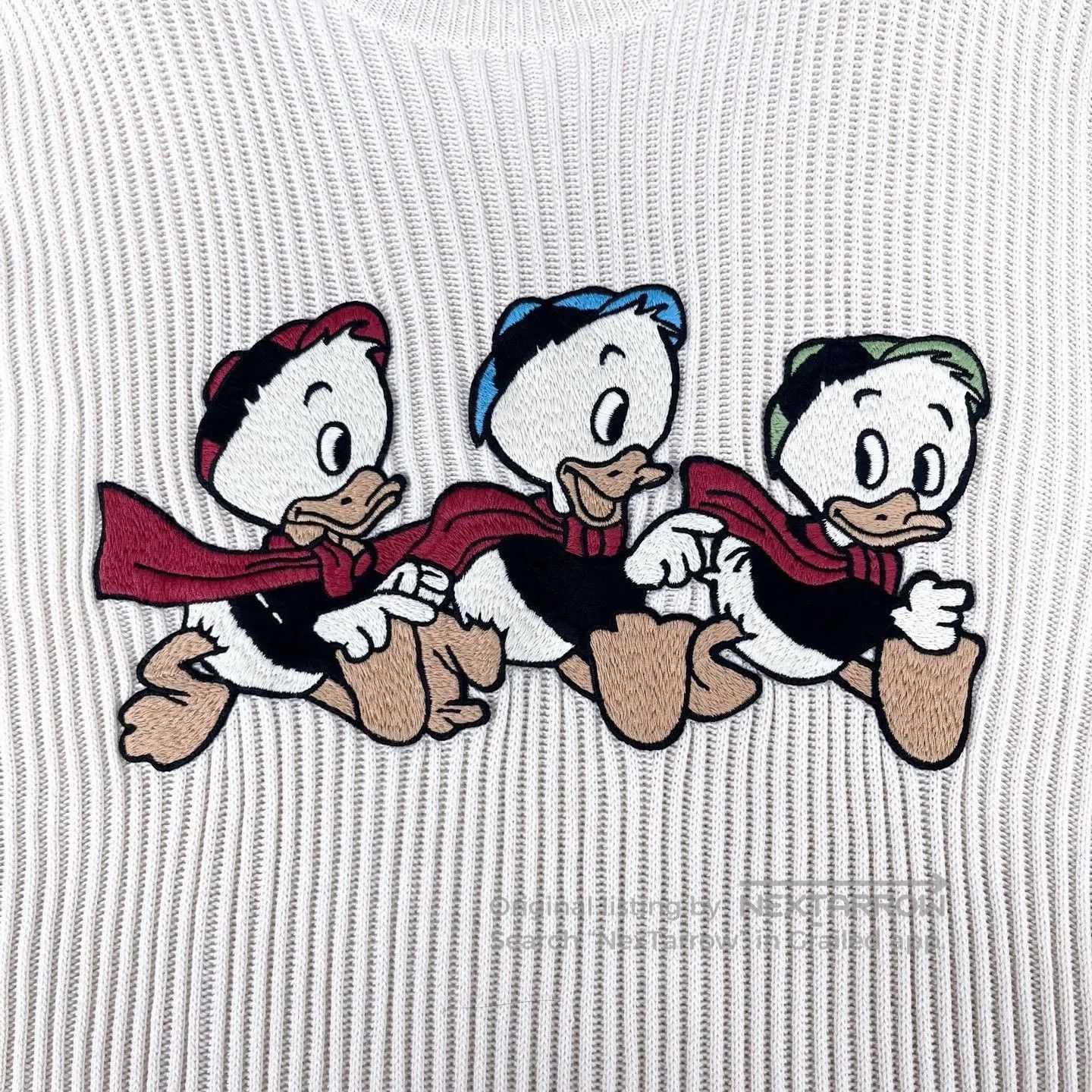 Gucci Gucci Disney Donald Duck Patch Sweater. Size US XXL / EU 58 / 5 - 4 Thumbnail