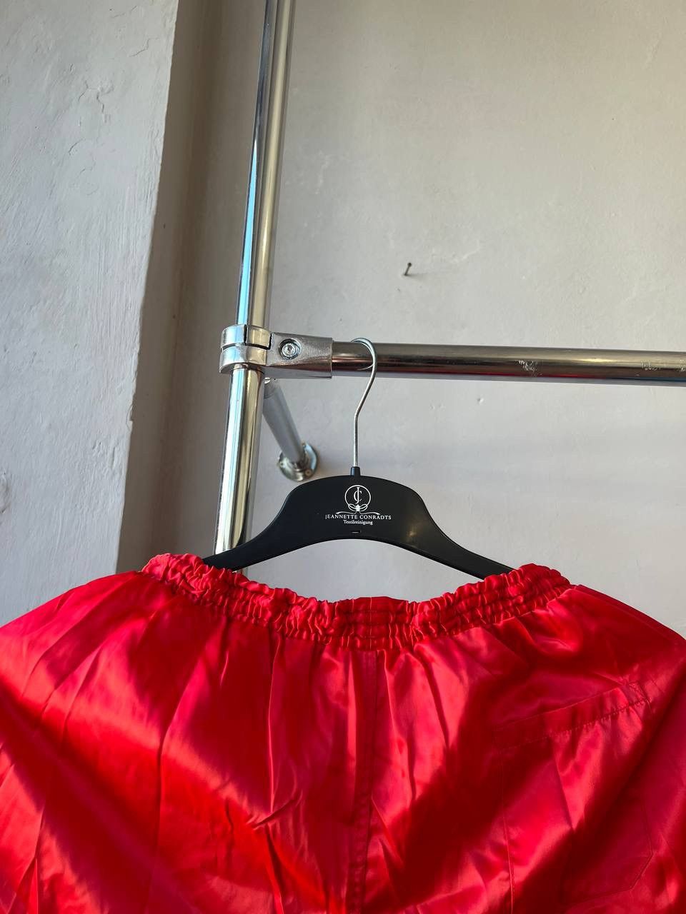 Adidas VINTAGE ADIDAS MADE IN CHINA SPRINT RED RUN NYLON SHORTS M Size US 36 / EU 52 - 8 Thumbnail