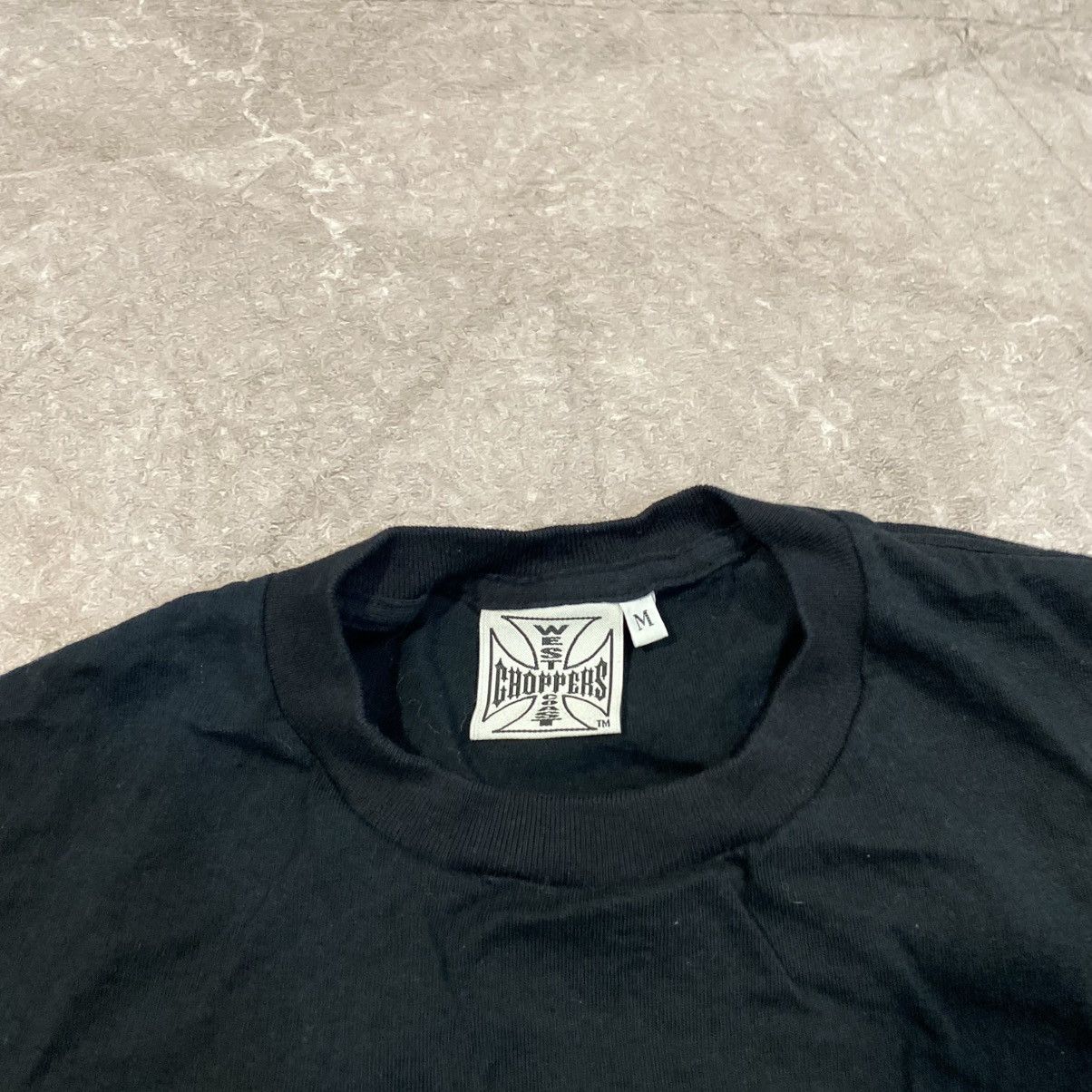 West Coast Choppers VINTAGE WEST COAST CHOPPERS DEMON BIG LOGO TEE Size US M / EU 48-50 / 2 - 10 Thumbnail