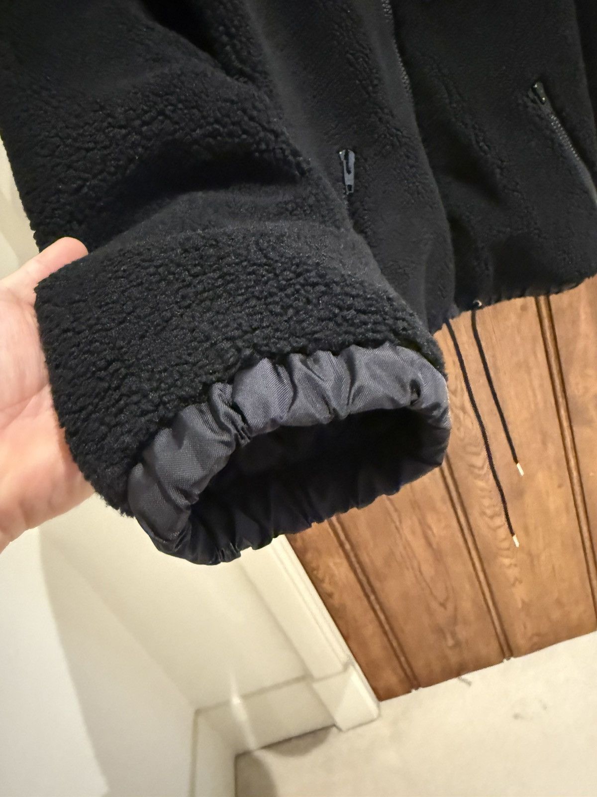Celine $2.35k 🤑 FW24 Celine logo black fleece jacket Hedi grail M Size US M / EU 48-50 / 2 - 14 Thumbnail