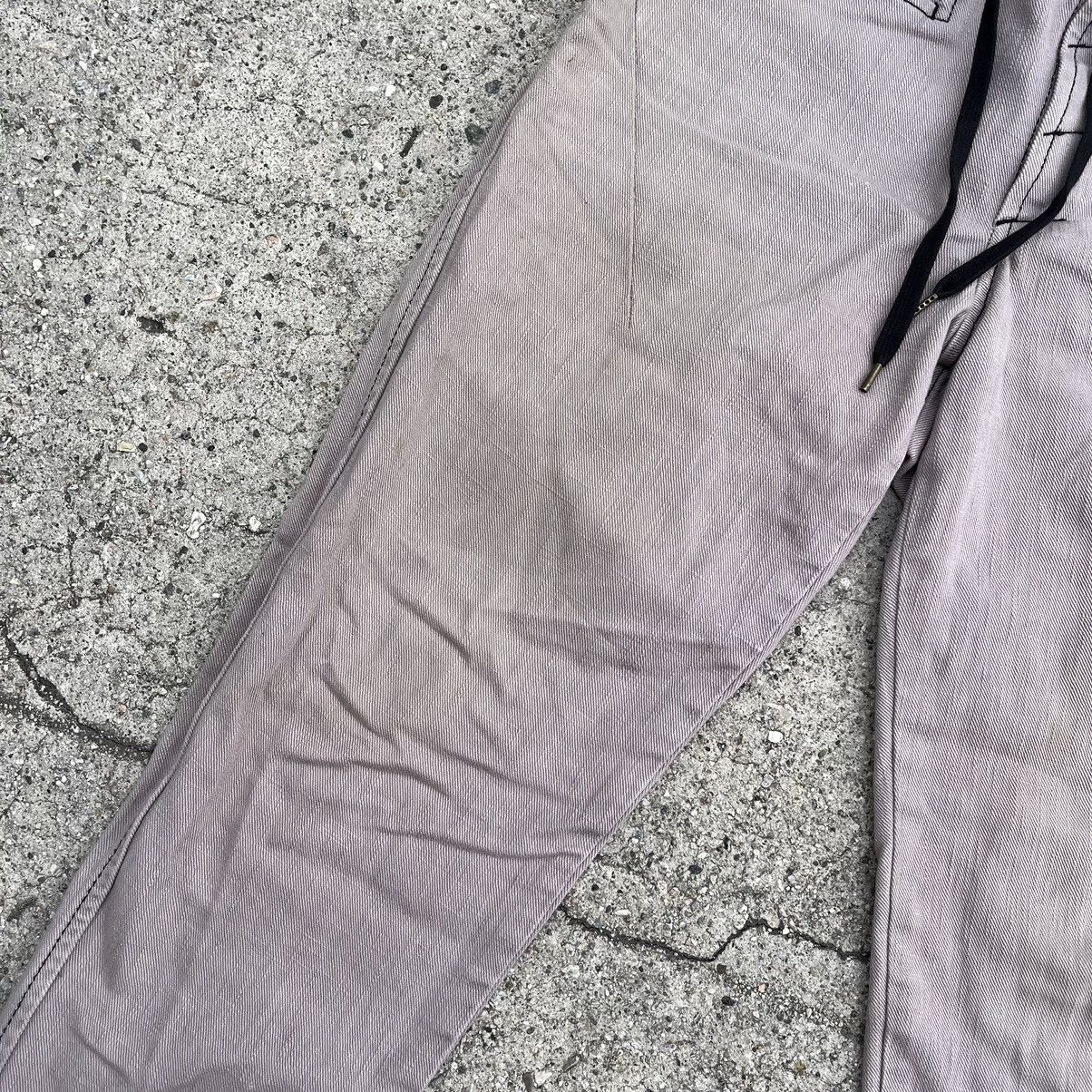 Japanese Brand × Number (N)ine Number Nine Fall 08 Grey Cotton Lounge Baggy Pants Size 4 Size US 32 / EU 48 - 4 Thumbnail