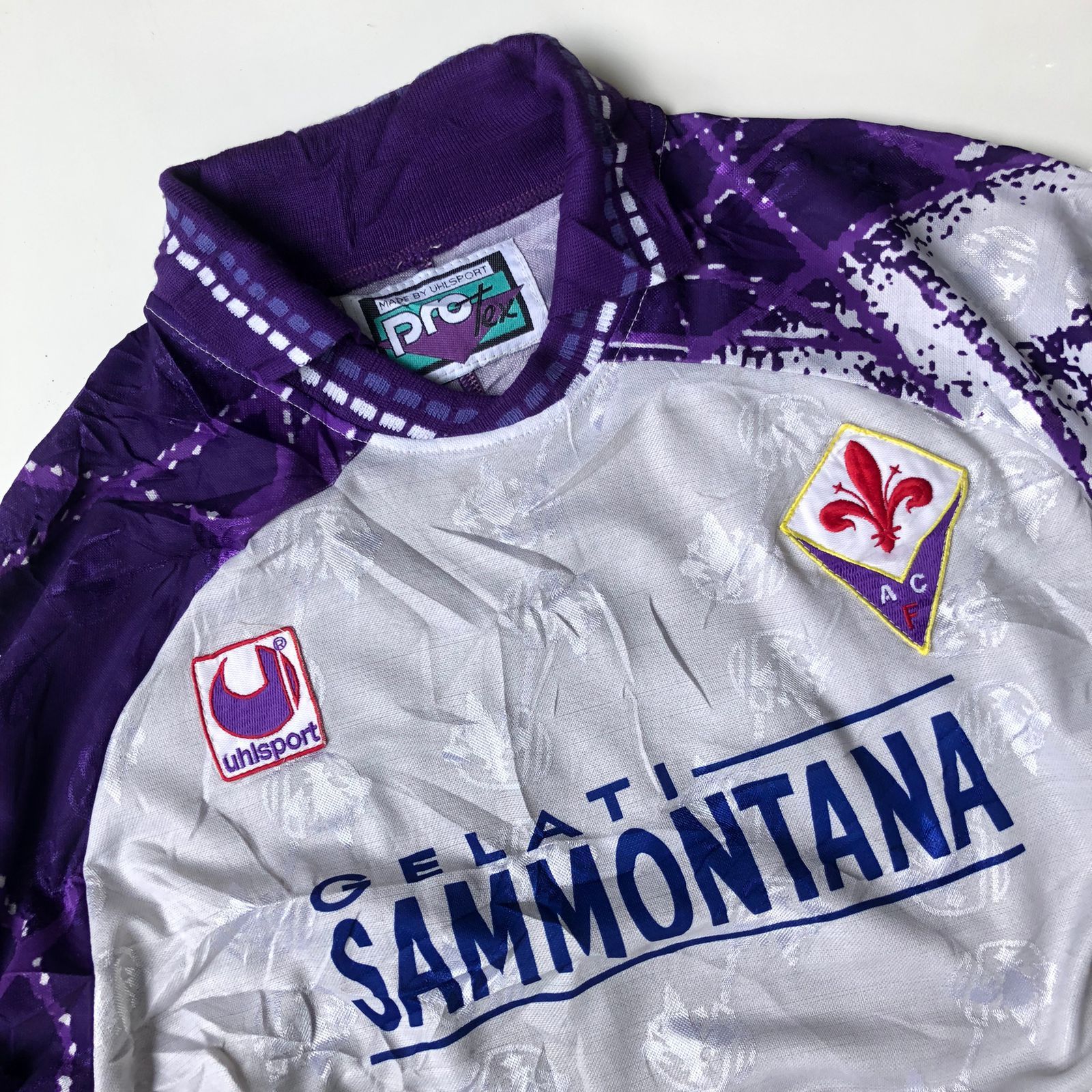 Vintage 🔥RARE🔥1994 Fiorentina Jersey Size US M / EU 48-50 / 2 - 2 Thumbnail