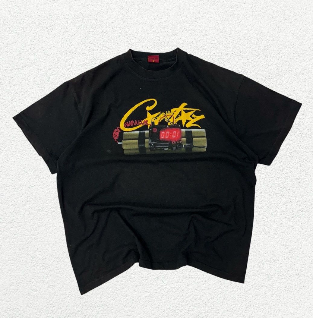Corteiz T-shirt Corteiz bomb times up bitch tee Size US L / EU 52-54 / 3 - 1 Thumbnail