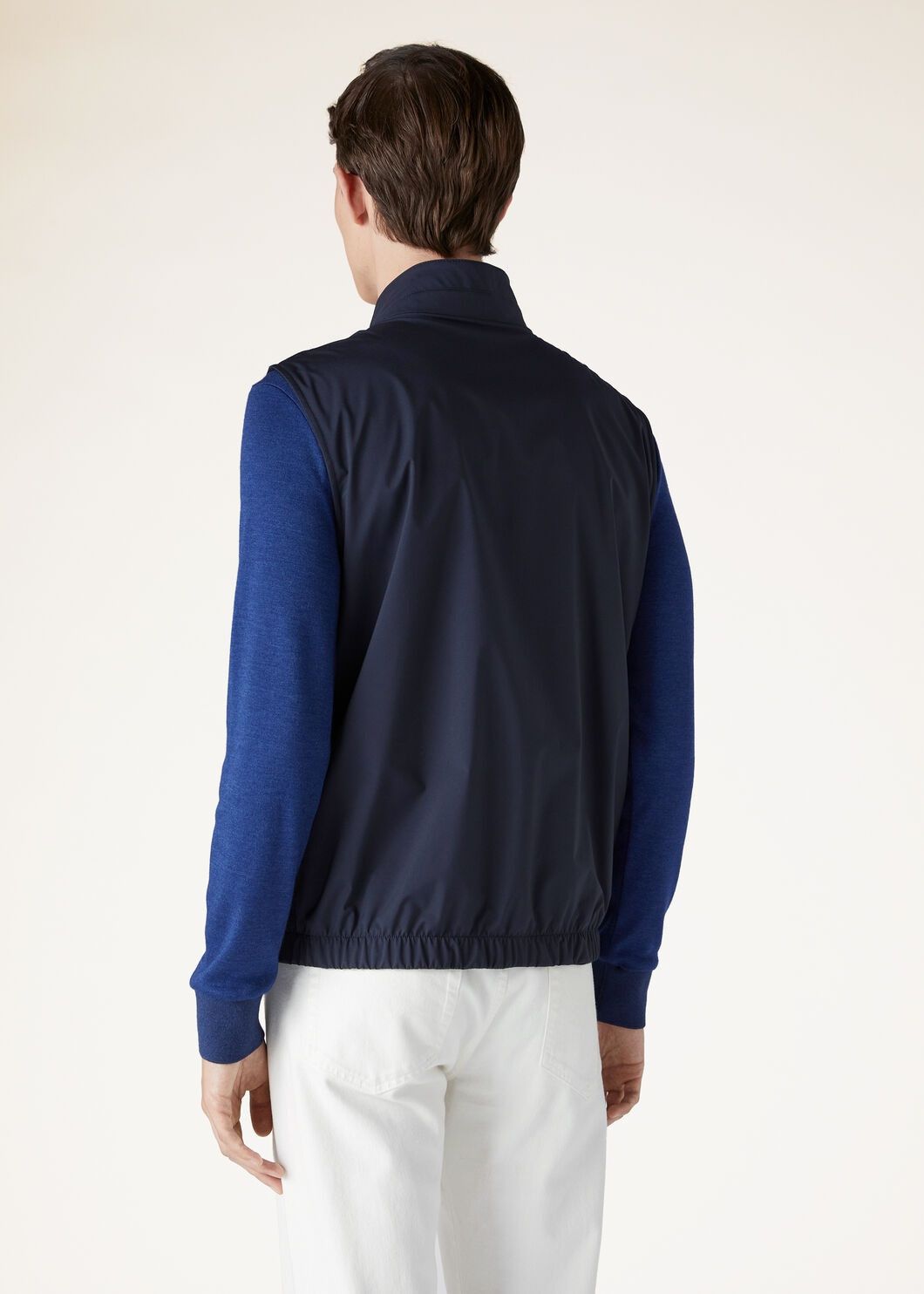 Loro Piana o1w1db10125 FAI8416 Vest in Navy Blue Size US XL / EU 56 / 4 - 5 Thumbnail
