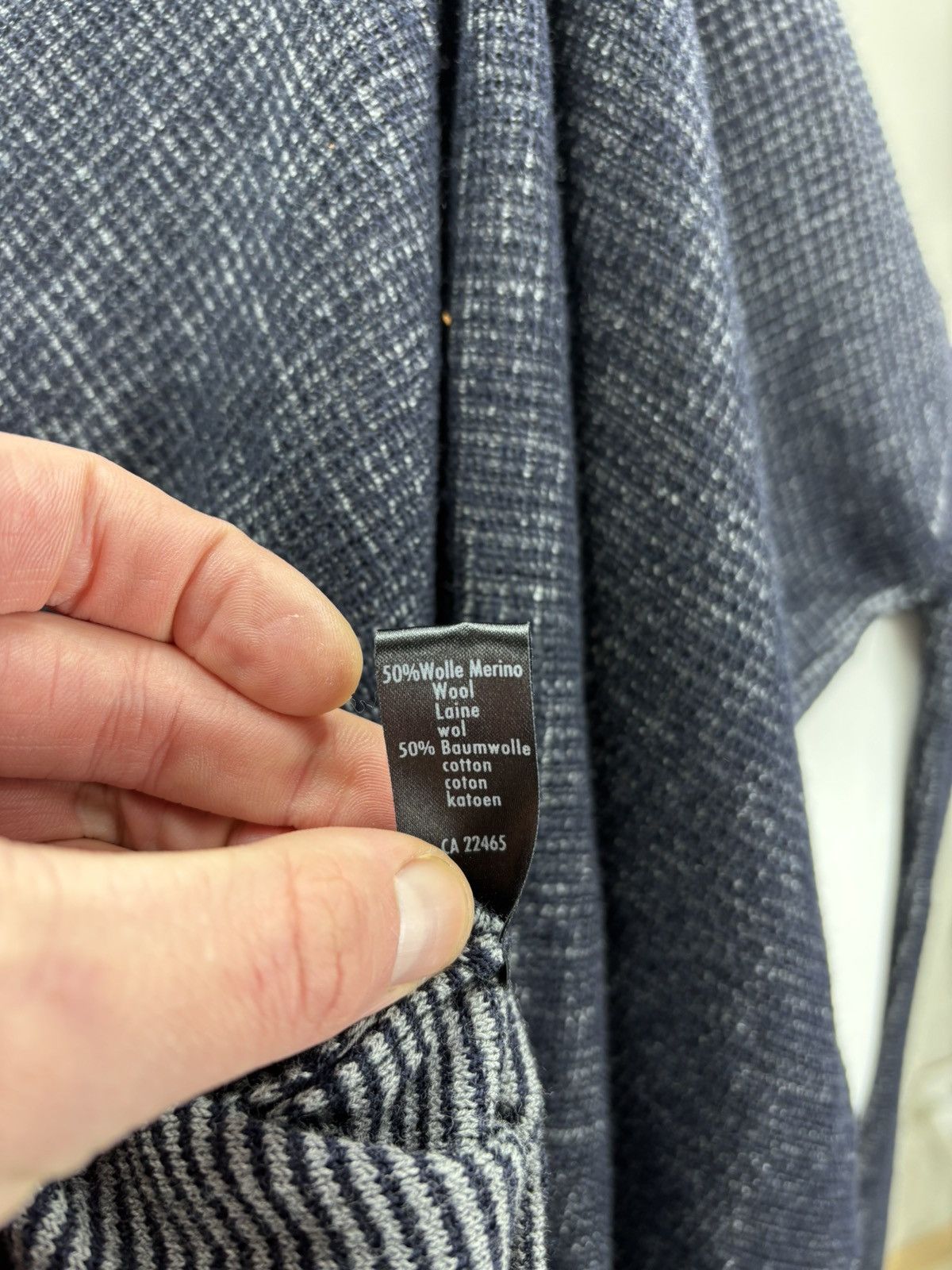 Other Mens sweater Phil Petter Size L Color Blue Size US L / EU 52-54 / 3 - 10 Thumbnail