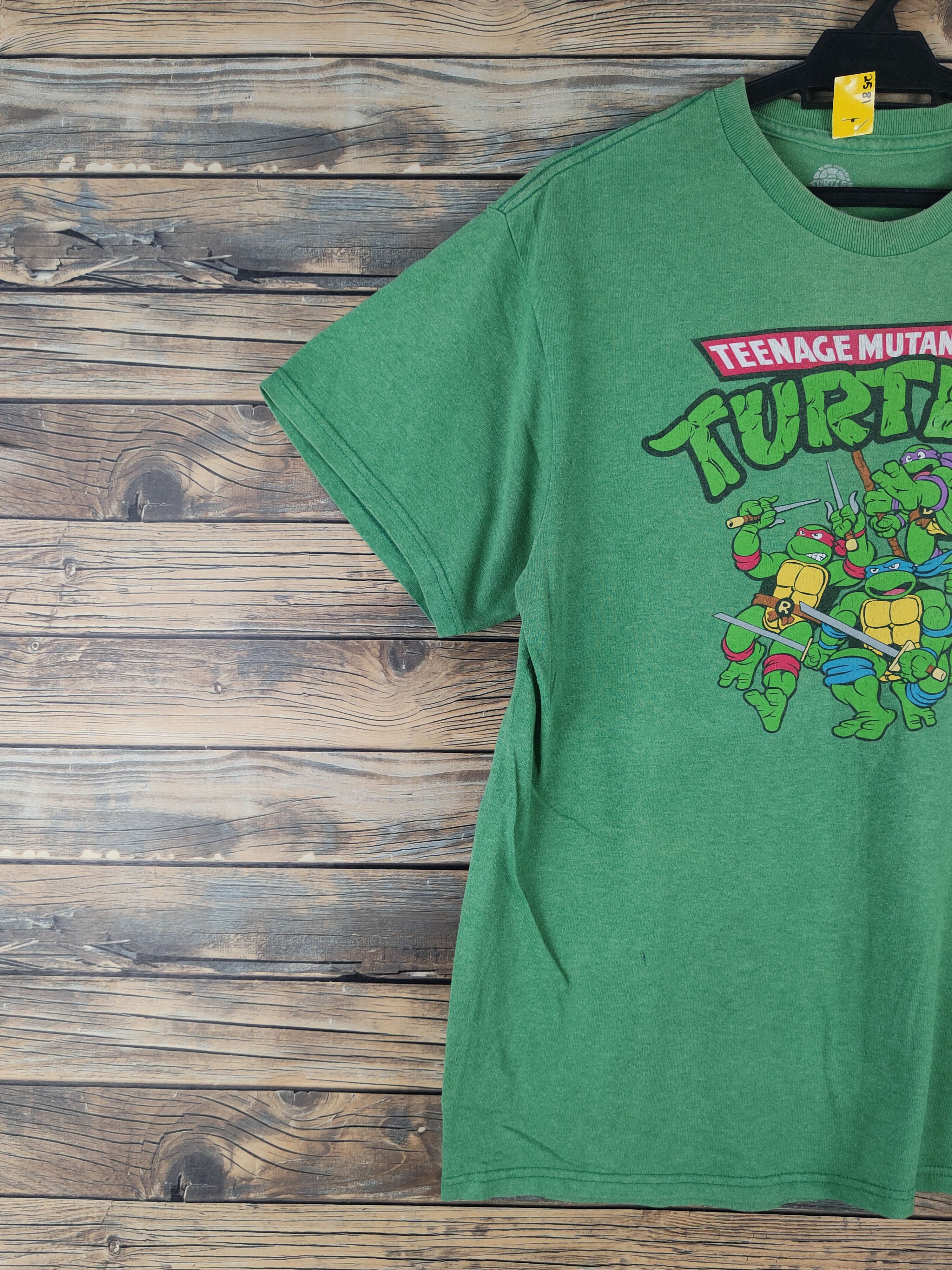 Nickelodeon DL Nickelodeon Green Ninja Turtles T-shirt #2581 Size US M / EU 48-50 / 2 - 4 Thumbnail
