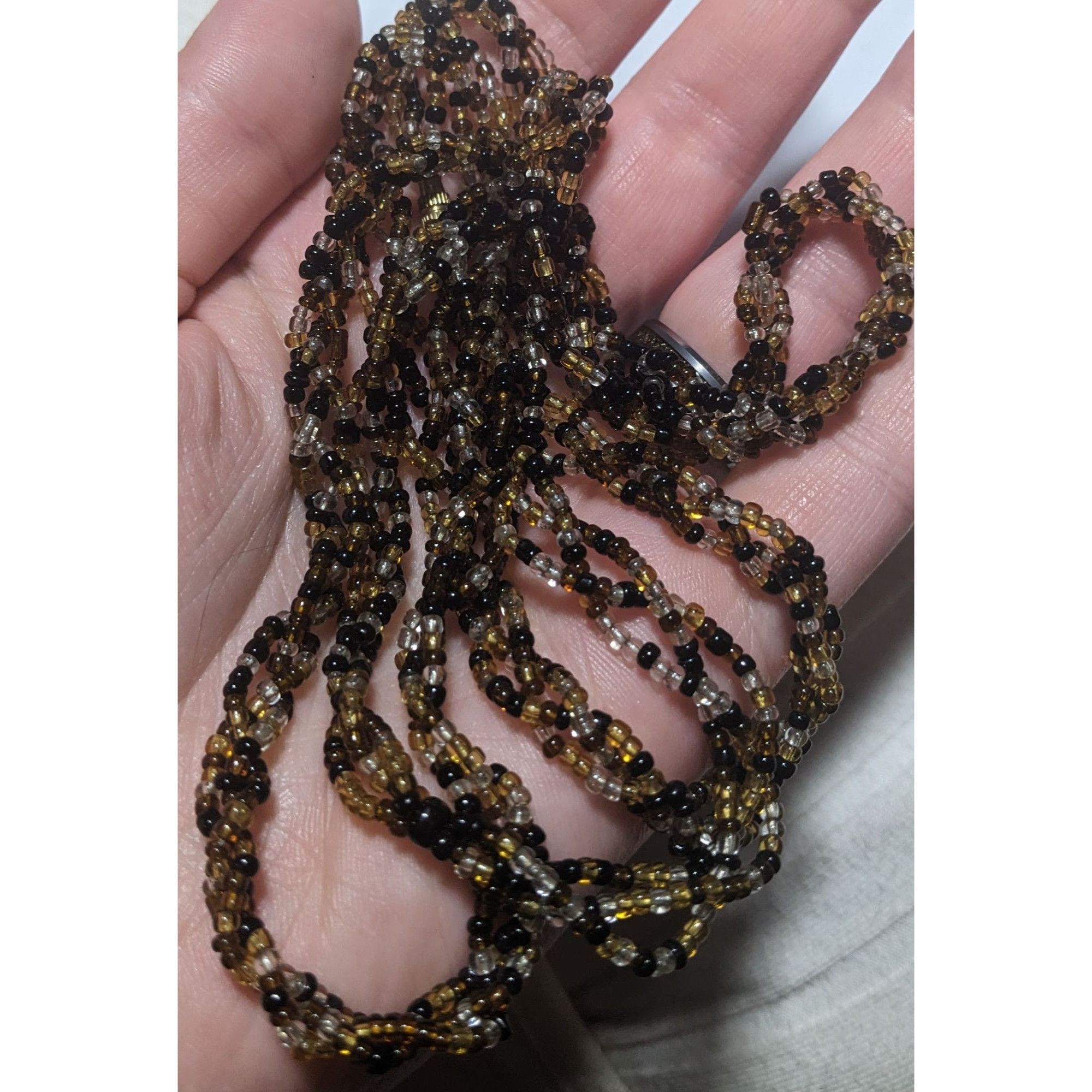 Other Braided Earthy Seed Bead Glass Necklace Size ONE SIZE - 7 Thumbnail