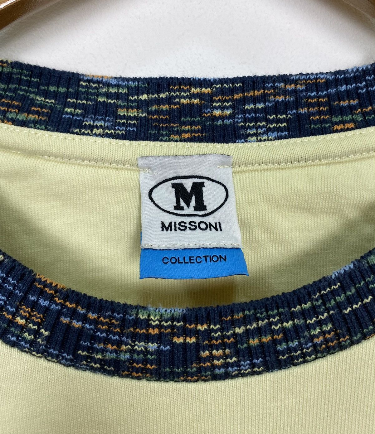 Missoni Missoni Sport Collection Crew Neck T-shirt Embroidered Logo Size US S / EU 44-46 / 1 - 5 Thumbnail