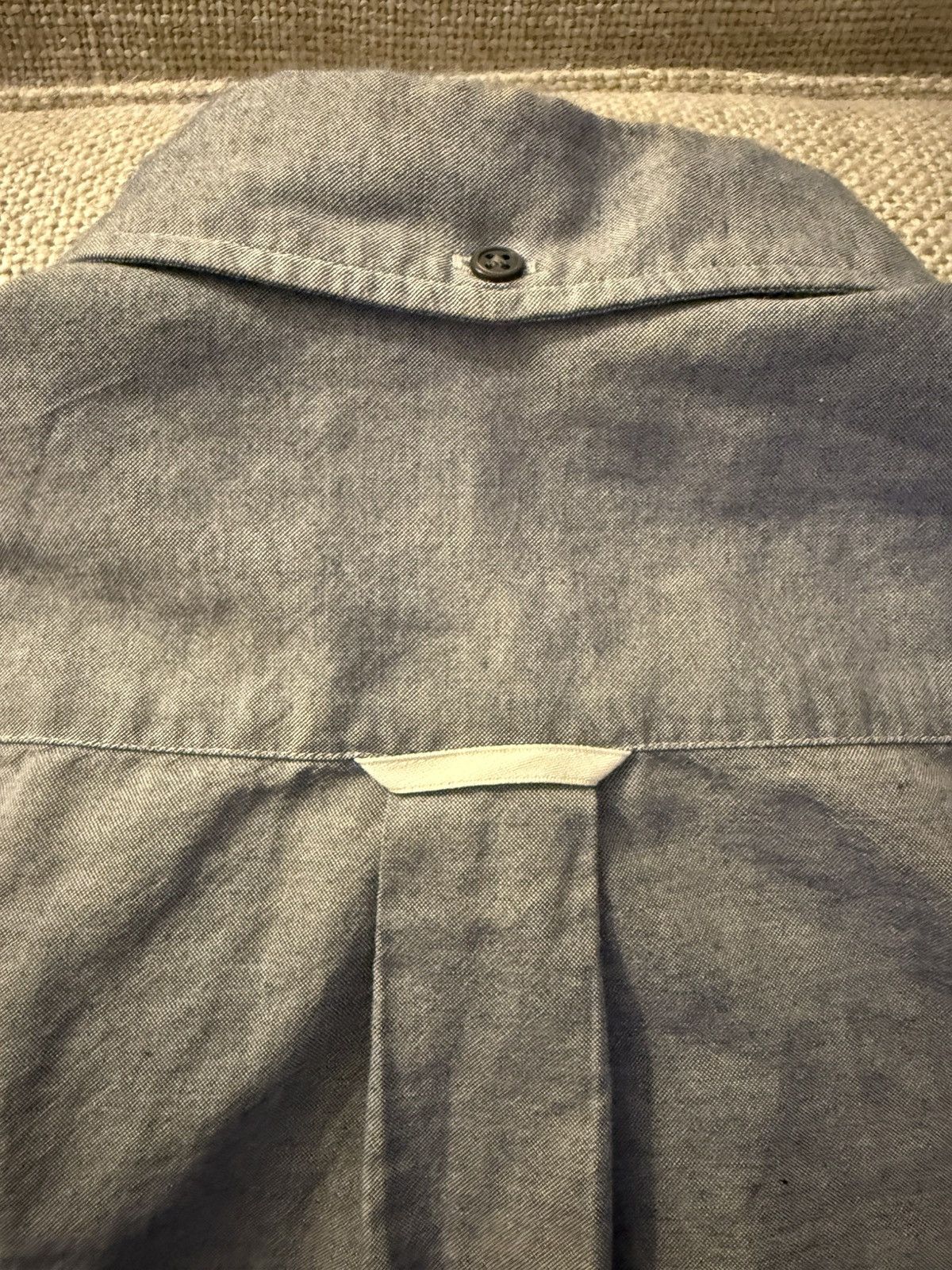 Acne Studios Acne Studios Isherwood Chamb Button-Down — Blue Chambray Size US M / EU 48-50 / 2 - 8 Thumbnail