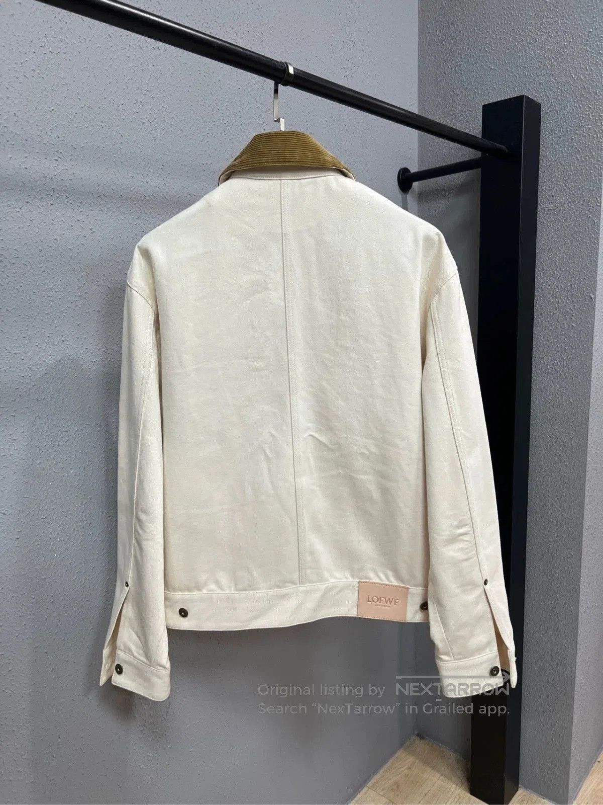 Loewe Loewe Suede Collar Jacket Size 50. Size US M / EU 48-50 / 2 - 2 Thumbnail