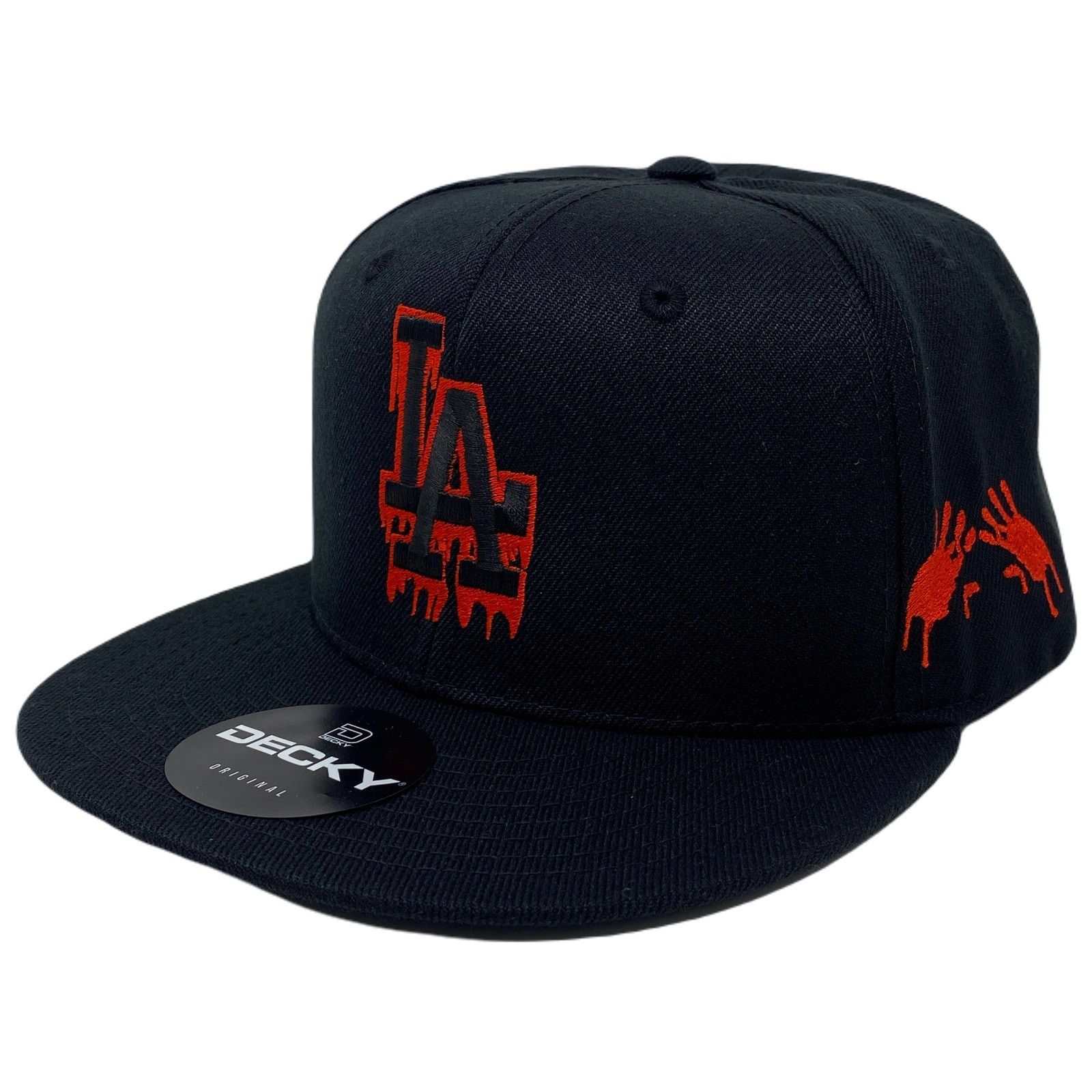 Other Los Angeles LA Drip Bloody Hands Halloween Snapback Hat Size ONE SIZE - 3 Thumbnail