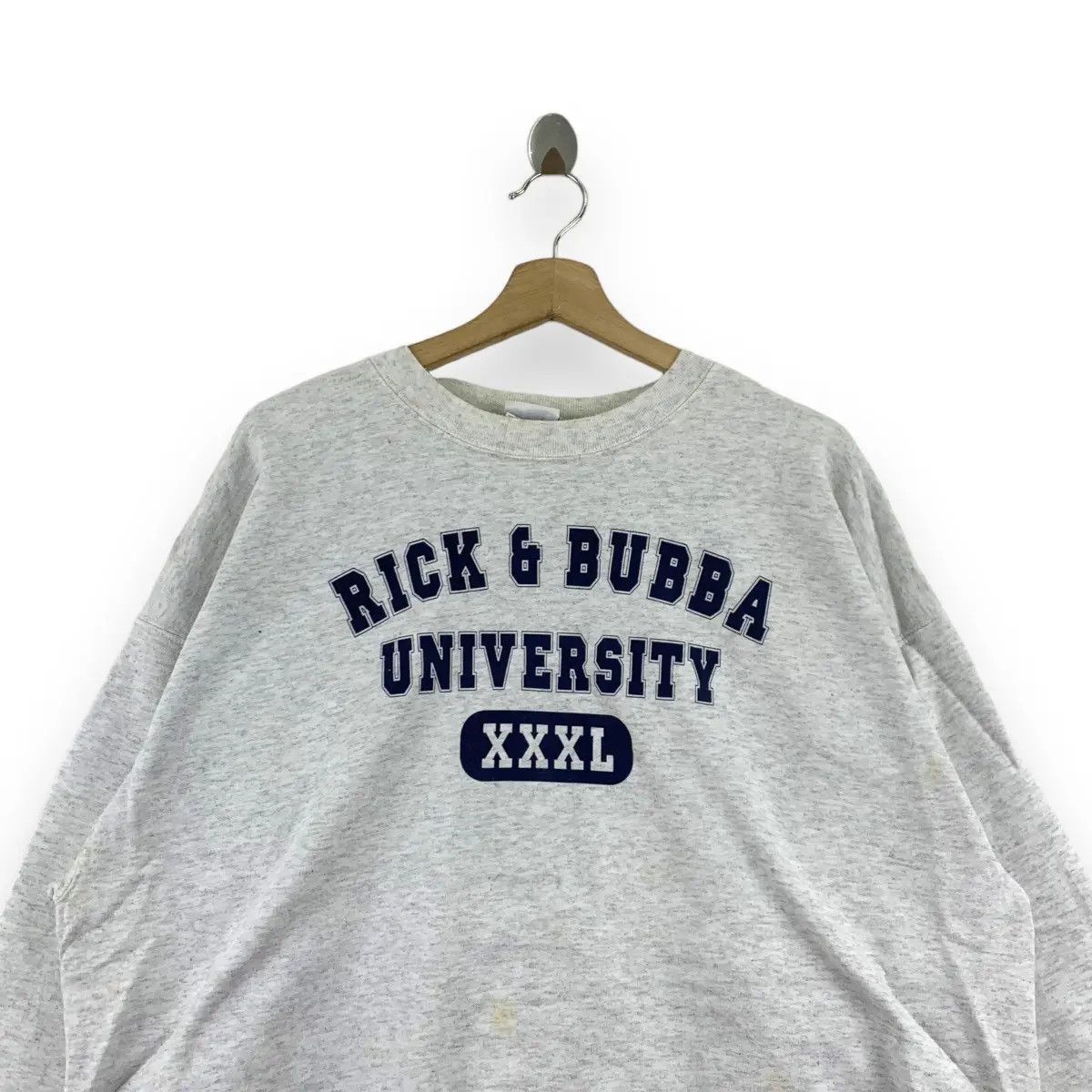 Vintage Vintage RICK & BUBBA UNIVERSITY Podcast Sweatshirt Size US XL / EU 56 / 4 - 2 Thumbnail