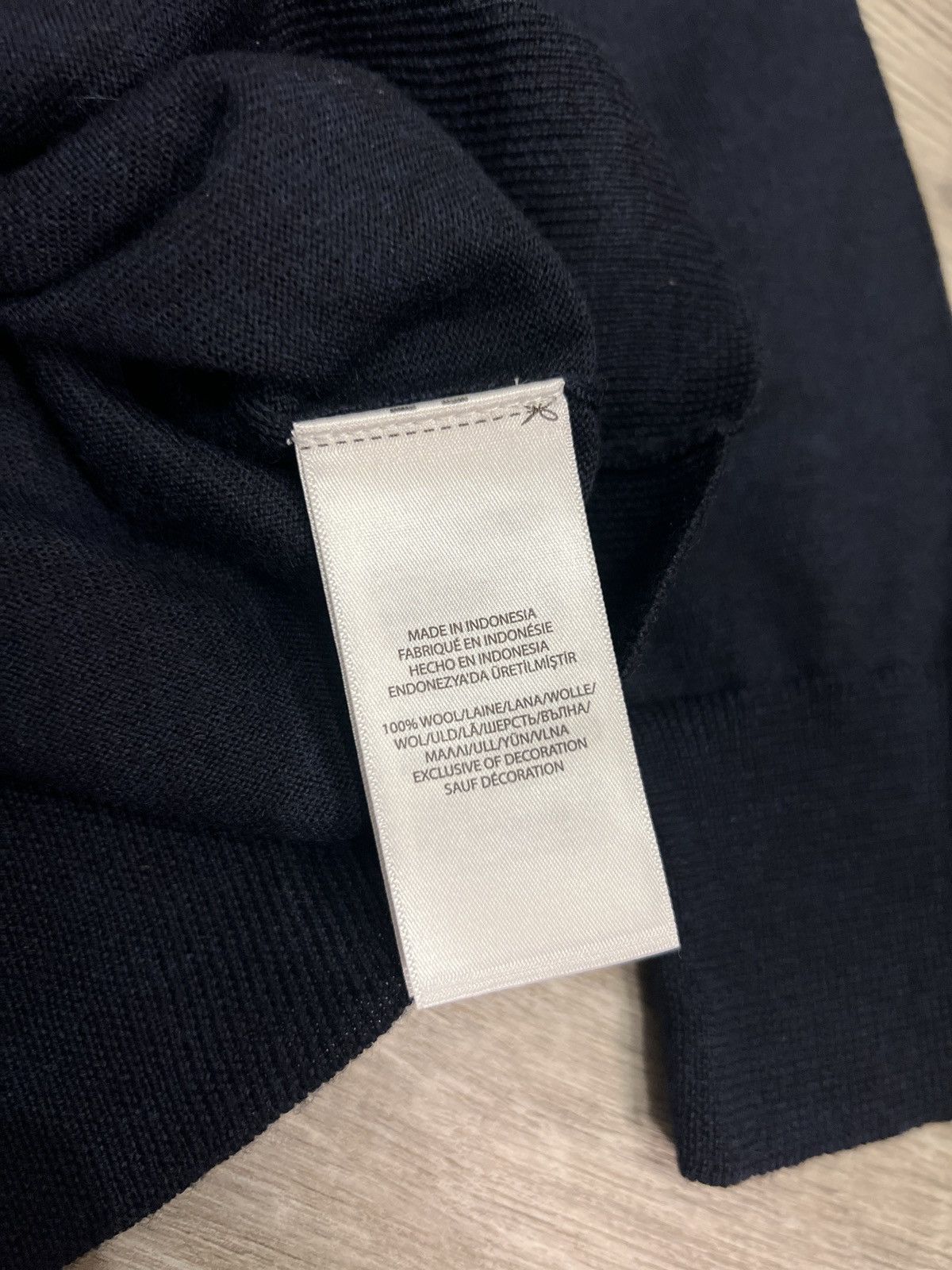 Polo Ralph Lauren × Vintage Vintage Polo Ralph Lauren Sweater Dark Blue Thin Size US S / EU 44-46 / 1 - 5 Thumbnail