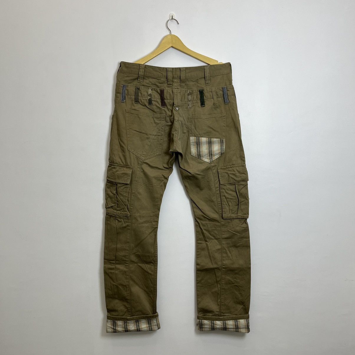 Le Grande Bleu (L.G.B.) Double Layer Cargo Pants – Barcedos Japan Utility Size US 32 / EU 48 - 1 Thumbnail