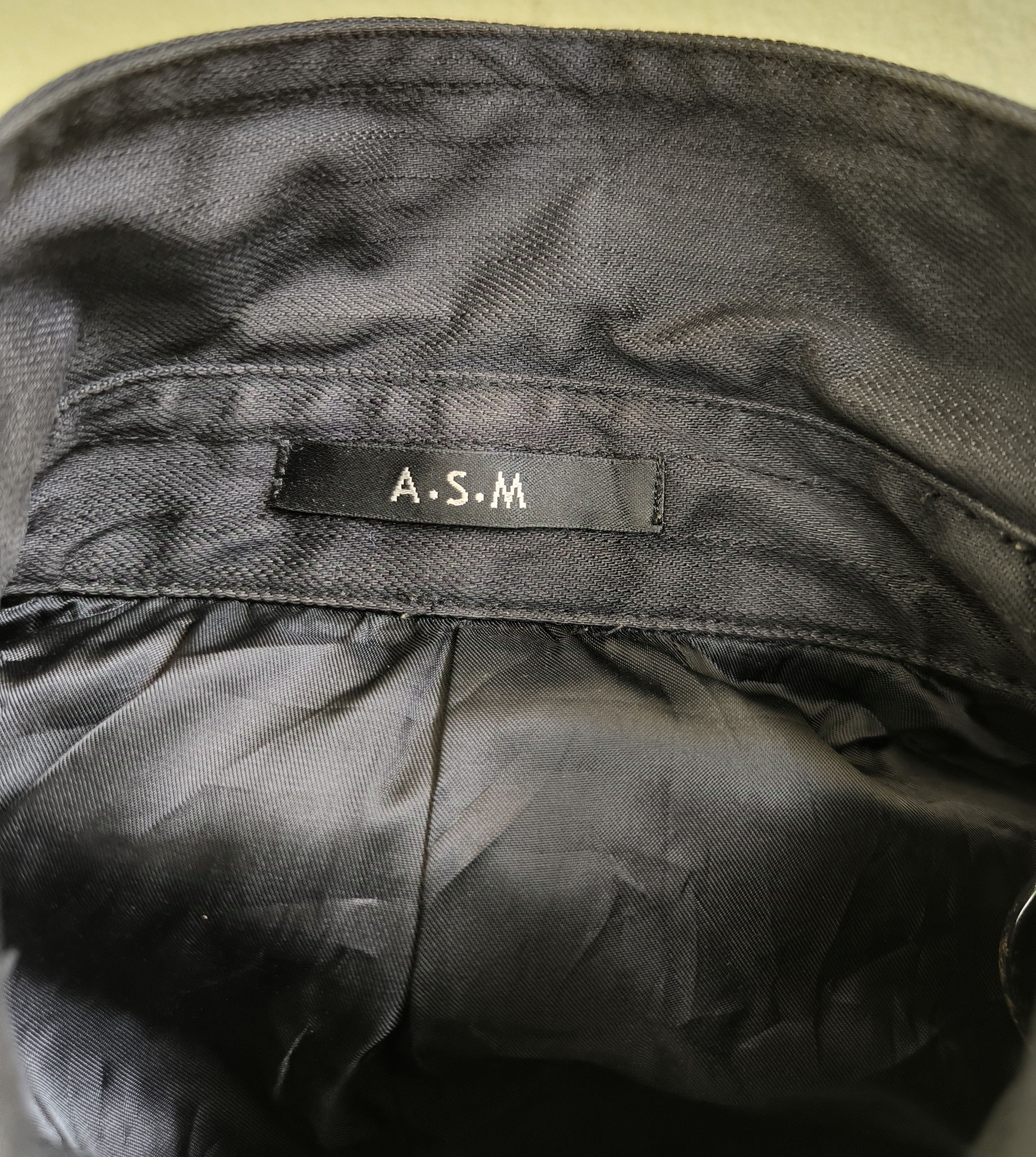 Japanese Brand A.S.M (Atelier Sab Men) denim coat jacket Size US S / EU 44-46 / 1 - 11 Thumbnail