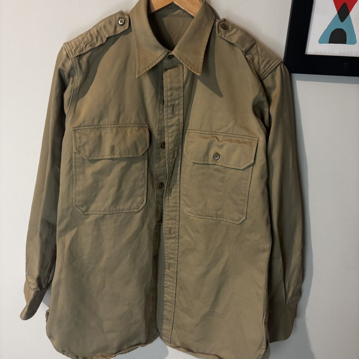 Vintage Vintage 1940s Button Up Sanforized 6-Button Size US M / EU 48-50 / 2 - 1 Thumbnail