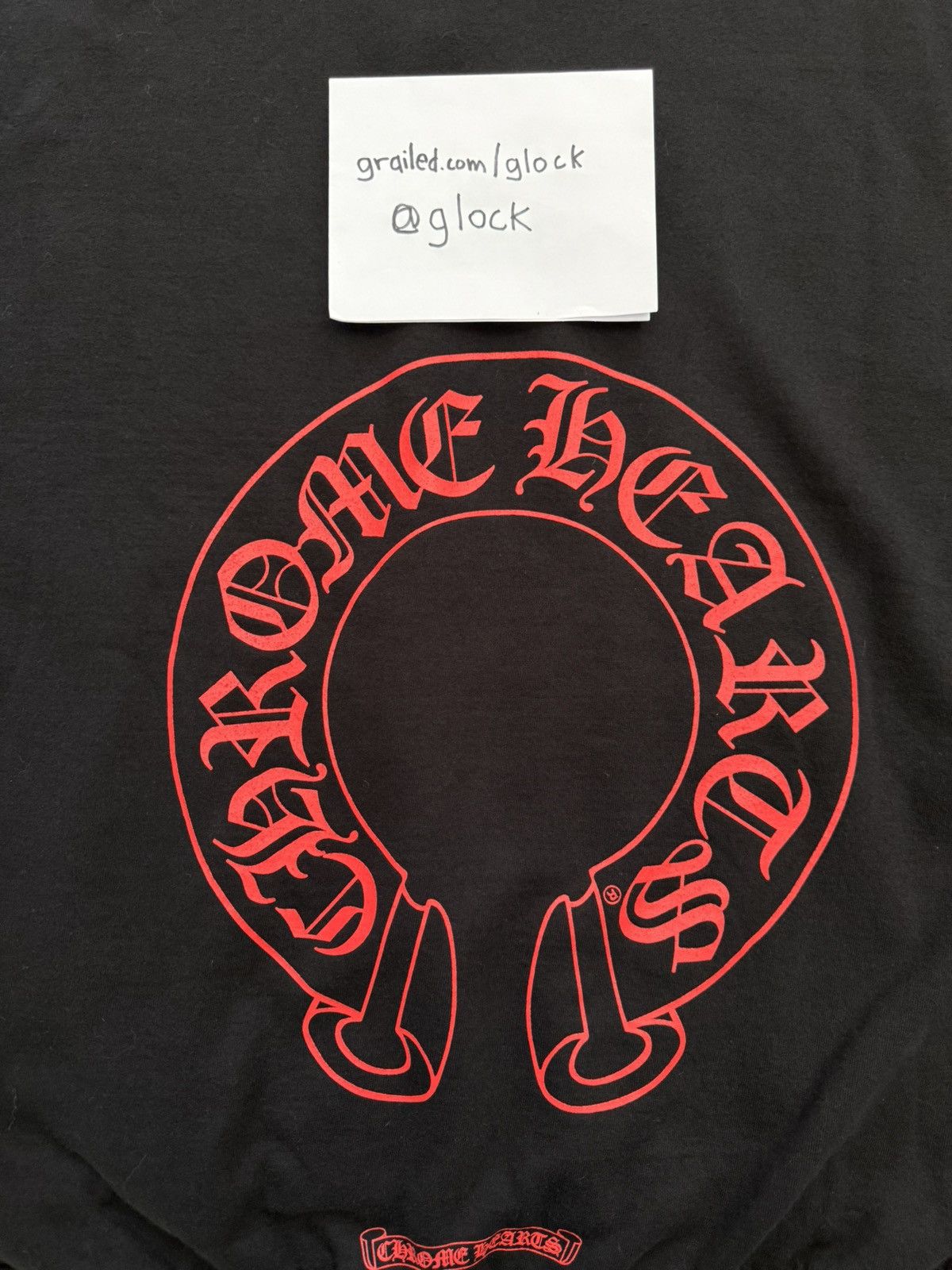 Chrome Hearts Chrome Hearts Online Exclusive Horseshoe Hoodie Blk Red XXL Size US XXL / EU 58 / 5 - 5 Thumbnail