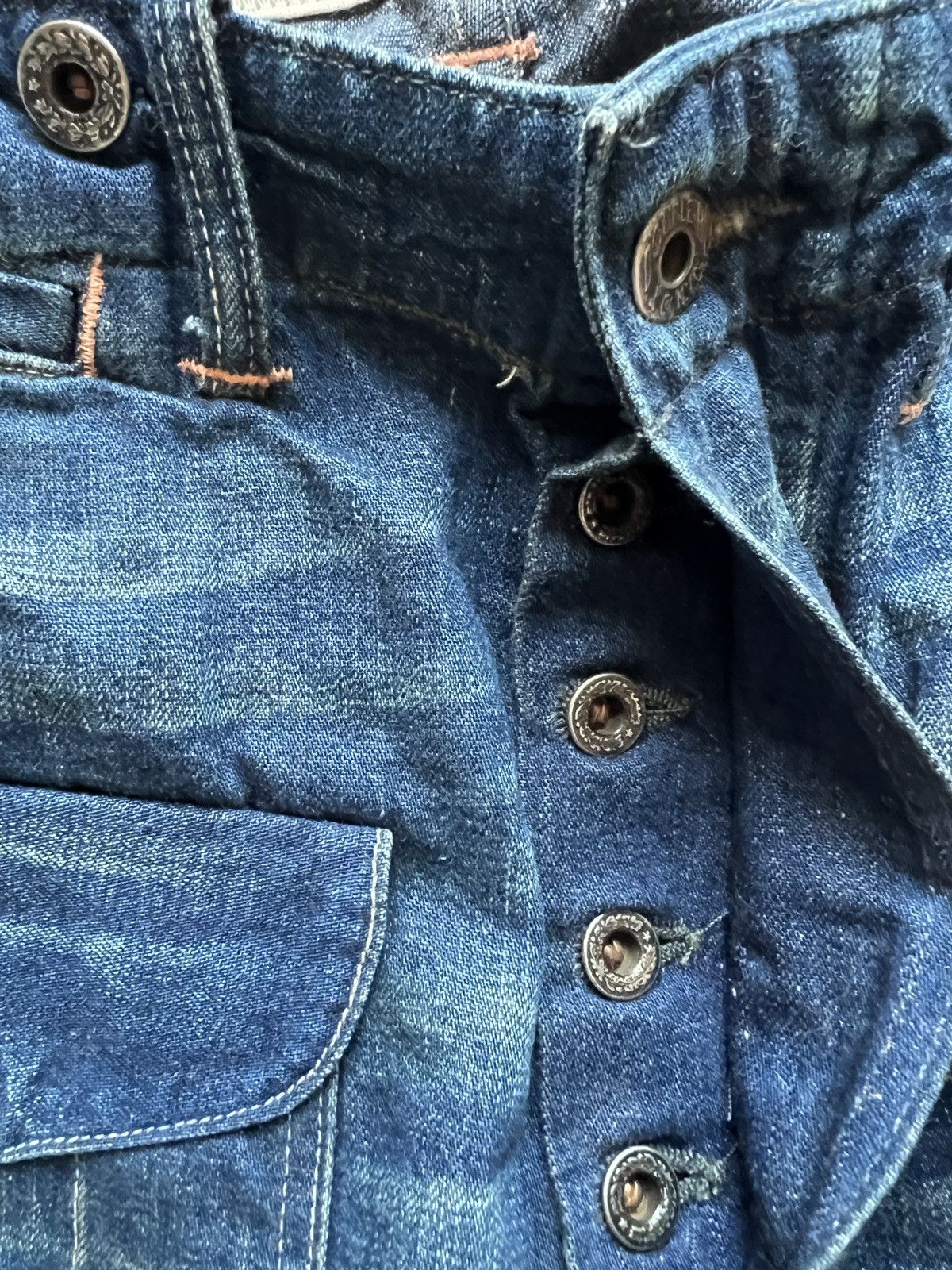 RRL Ralph Lauren RRL Double RL Denim Hunting Jeans Size US 32 / EU 48 - 7 Thumbnail