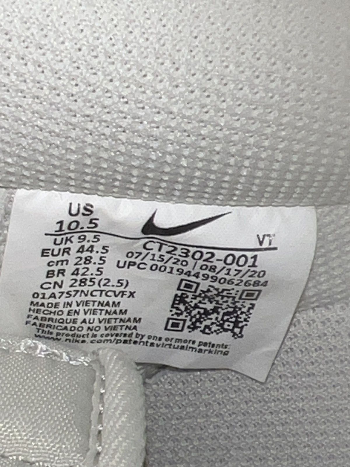 Nike Nike Airforce 1 “Light Bone” Size US 10.5 / EU 43-44 - 6 Thumbnail