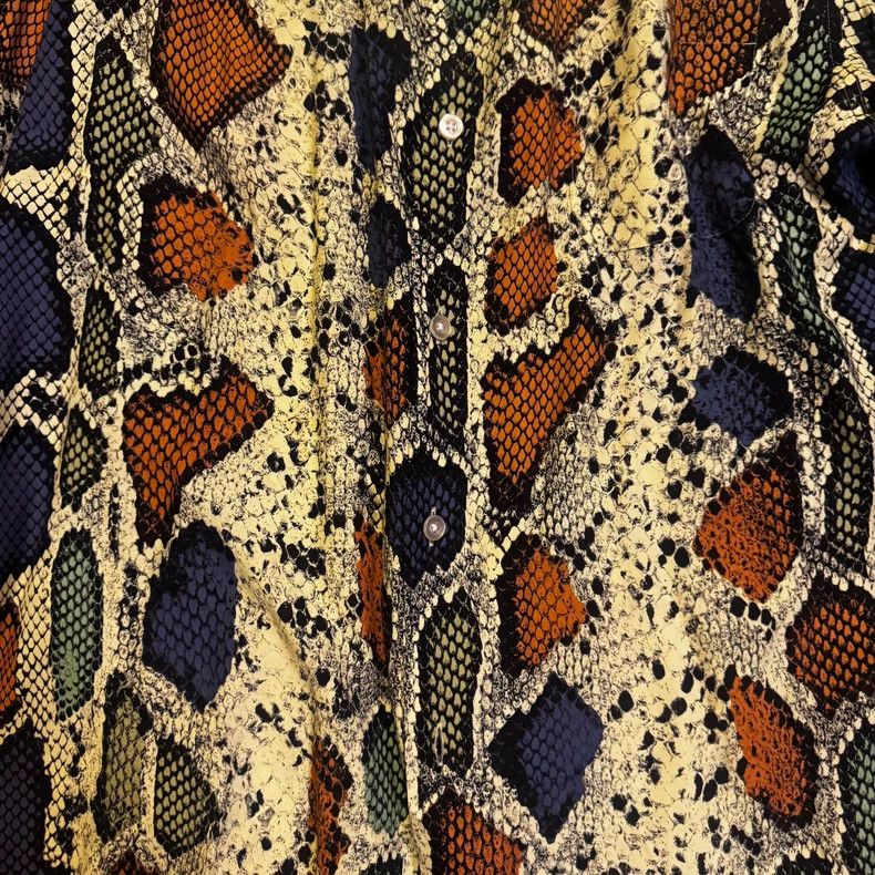 Wacko Maria Wacko maria Snake print shirt Size US XL / EU 56 / 4 - 5 Thumbnail