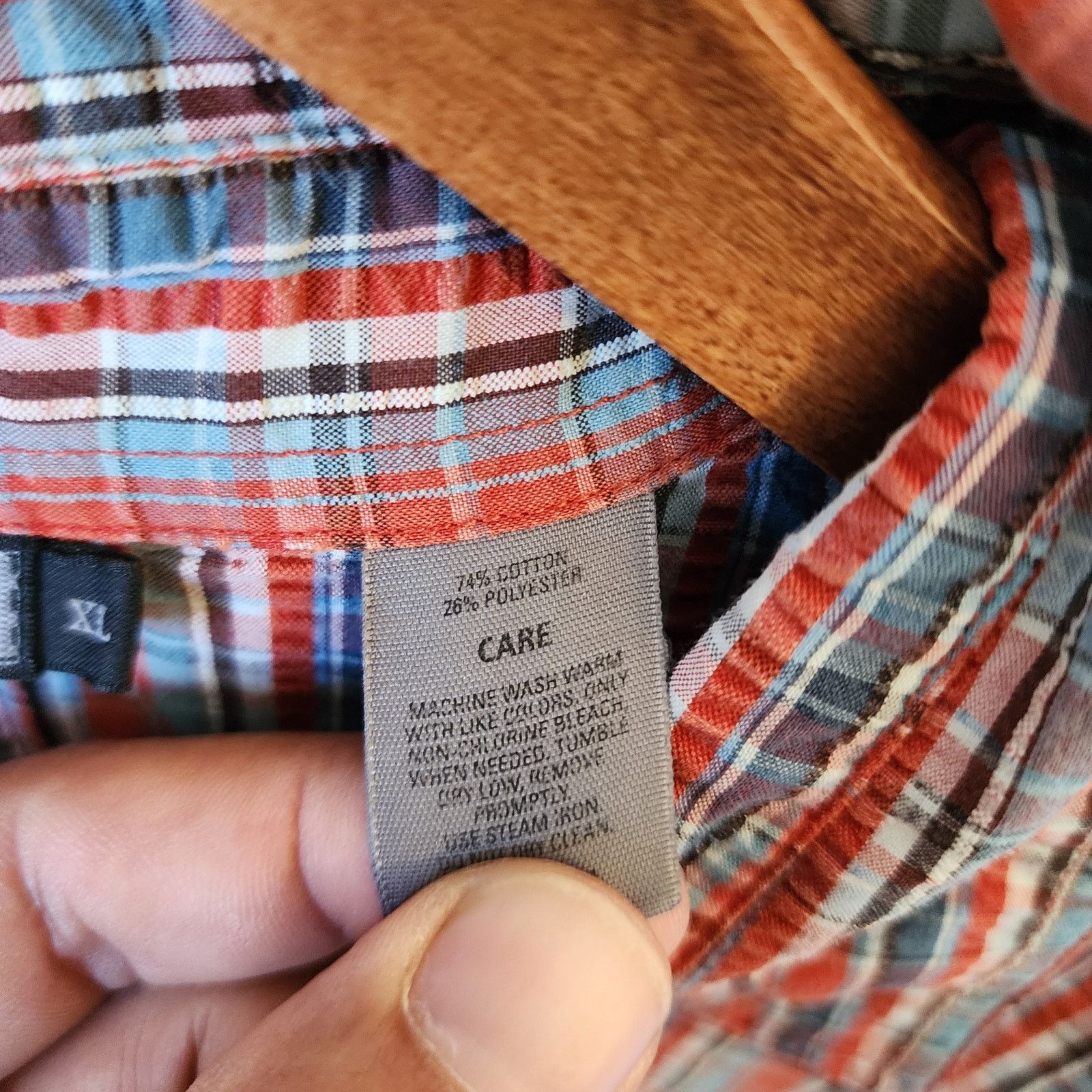 Rei REI Men's XL Plaid Hiking Shirt Size US XL / EU 56 / 4 - 3 Thumbnail