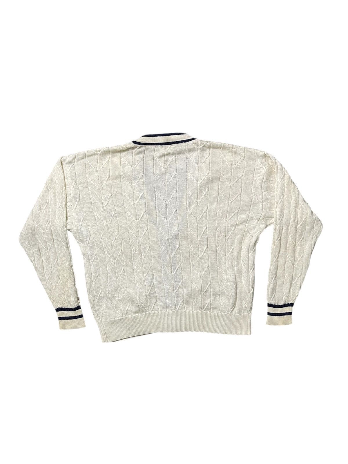Celine 90s CELINE SULKY CARRIAGE EMBROIDERED GOLD BUTTON CARDIGAN Size US L / EU 52-54 / 3 - 2 Thumbnail
