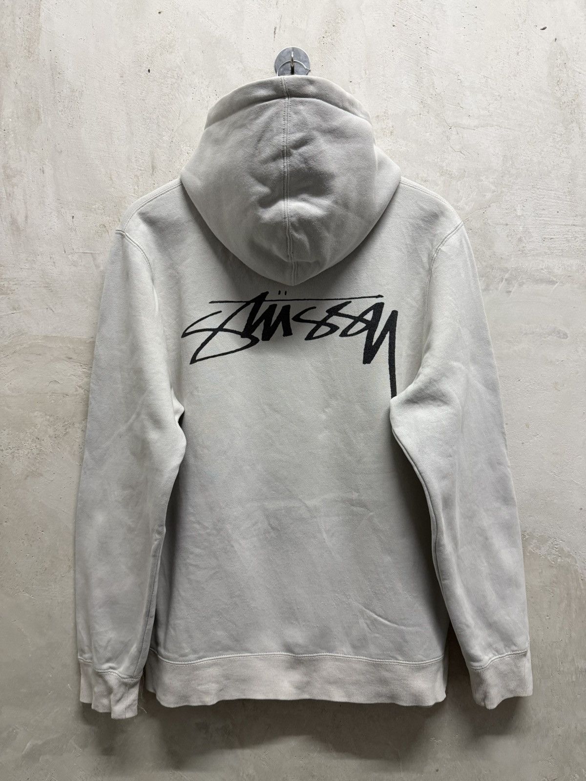 Stussy 2000s Stussy Signature Big Logo Hoodie Size US L / EU 52-54 / 3 - 1 Thumbnail