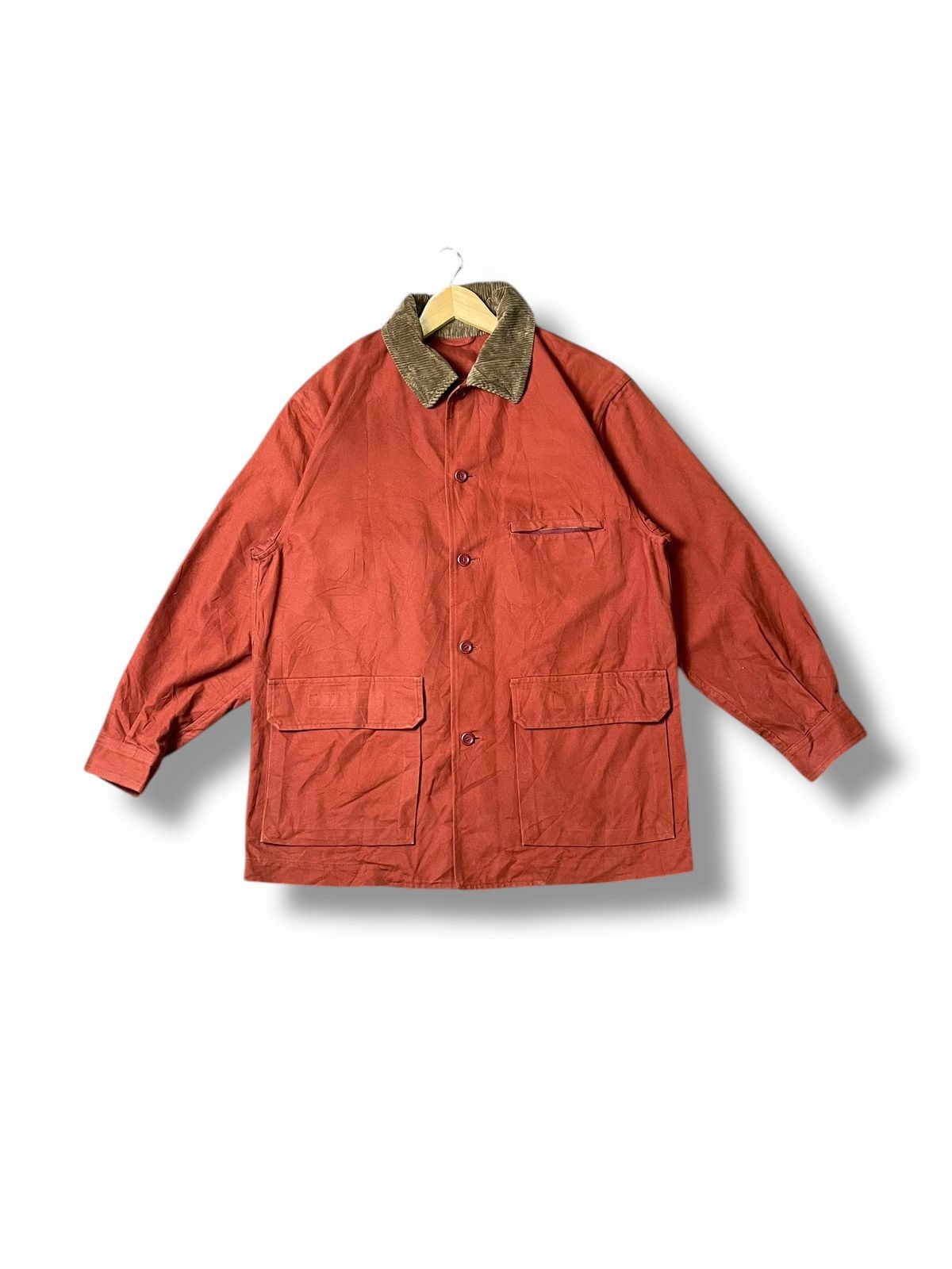 Japanese Brand × Vintage Spaggiani x Vintage Collared Workmen Jacket (31) Size US M / EU 48-50 / 2 - 1 Thumbnail