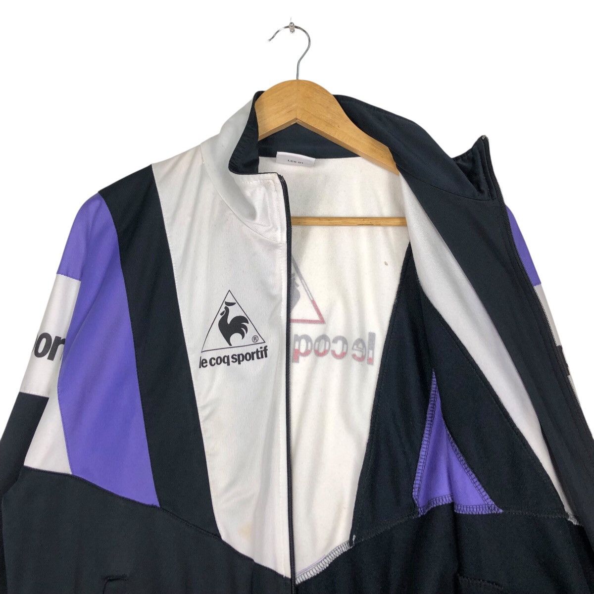 Japanese Brand × Le Coq Sportif Vintage Le Coq Sportif Vintage Jacket Running Wear 90s Size US M / EU 48-50 / 2 - 10 Thumbnail