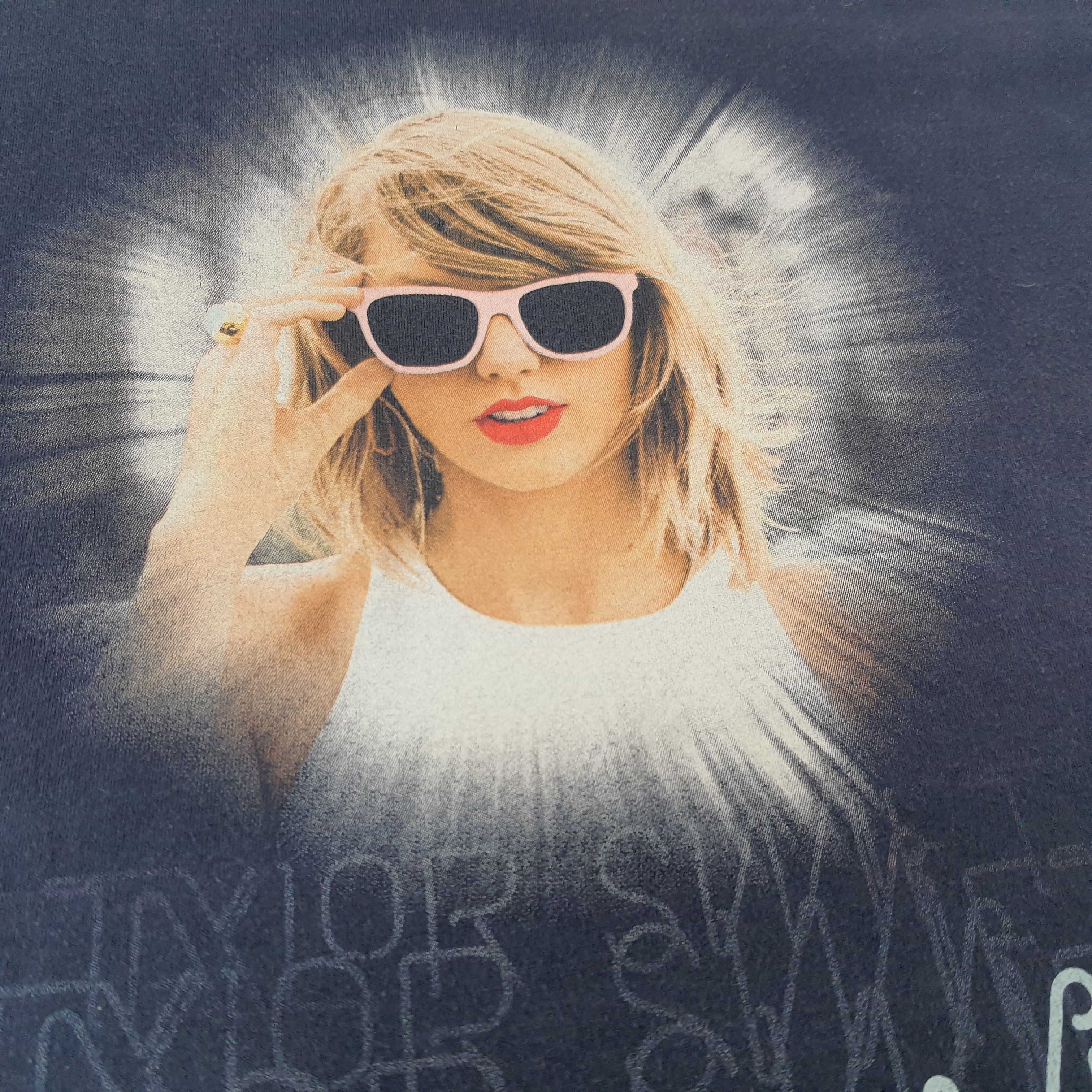 Band Tees × Vintage Vintage Taylor Swift The 1989 World Tour Tshirt C219n50 Size US XL / EU 56 / 4 - 2 Thumbnail