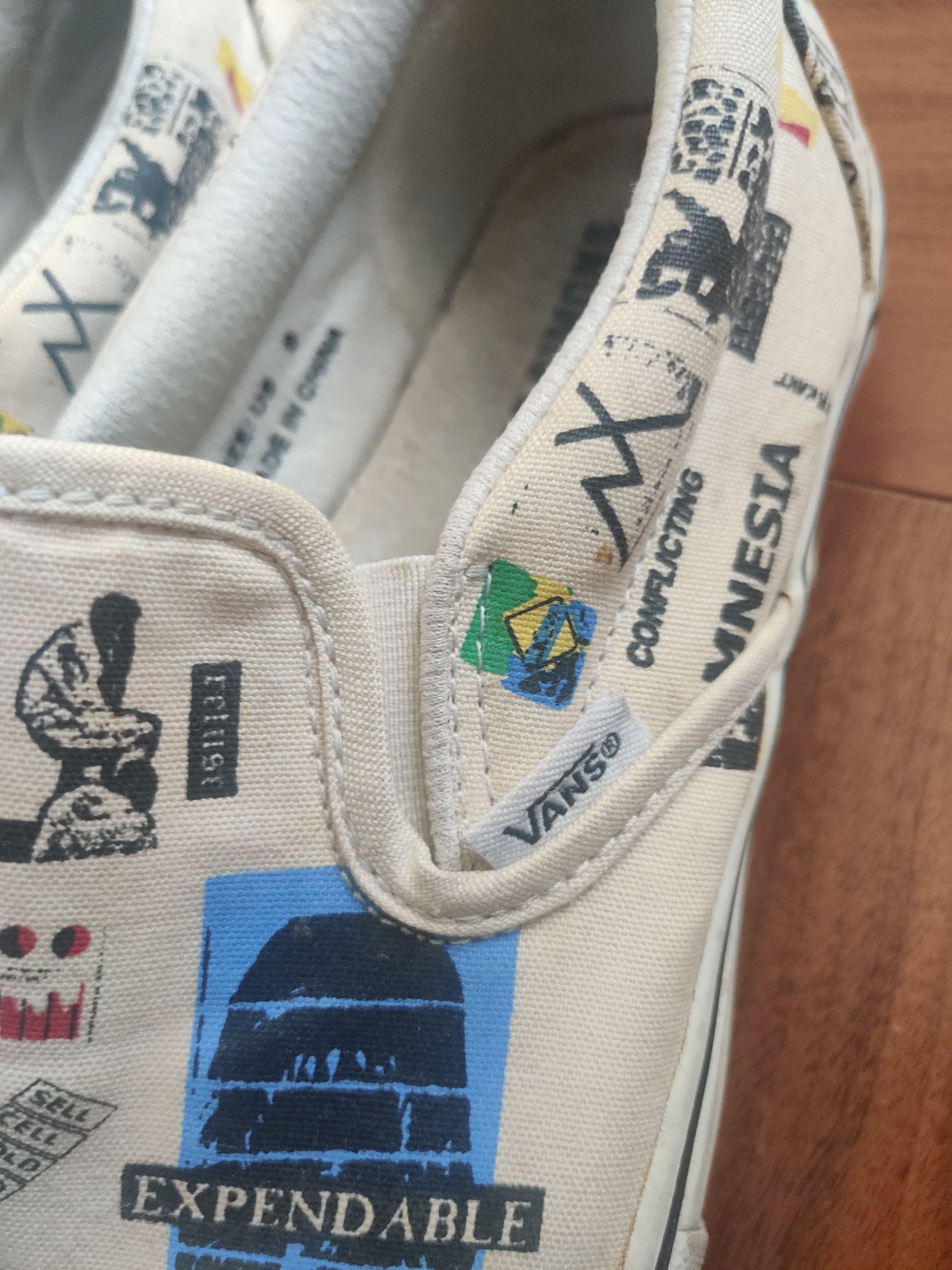 Comme des Garcons × Raf Simons Raf Simons x Comme des Garçons x Colette x Vans 2005 Size US 9 / EU 42 - 2 Thumbnail