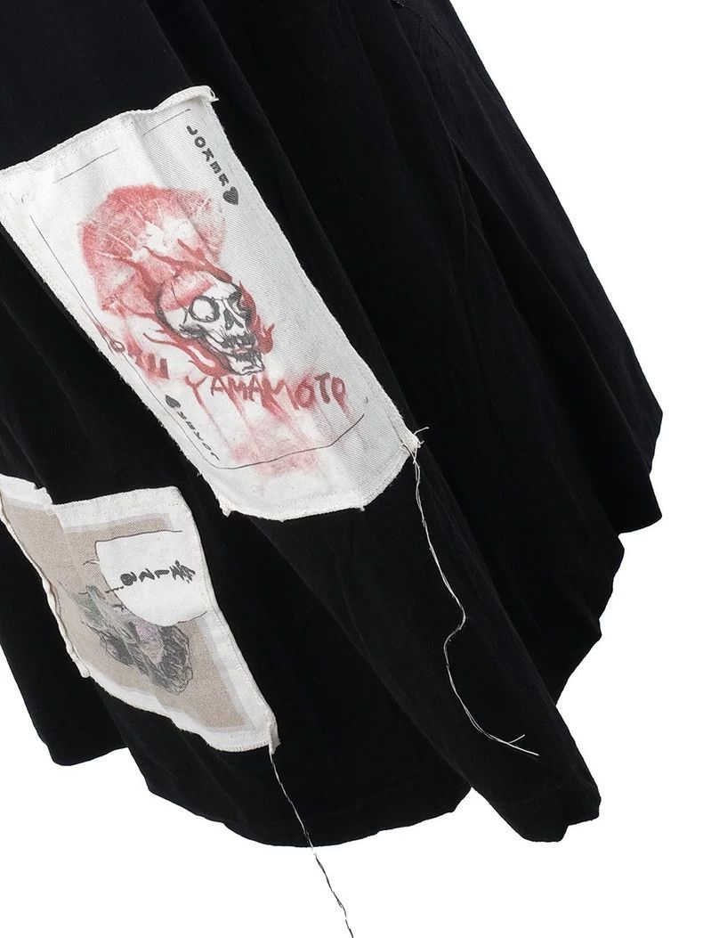 Yohji Yamamoto Yohji Yamamoto Black Patchwork long Sleeve 2502-Nextarrow Size US L / EU 52-54 / 3 - 3 Thumbnail