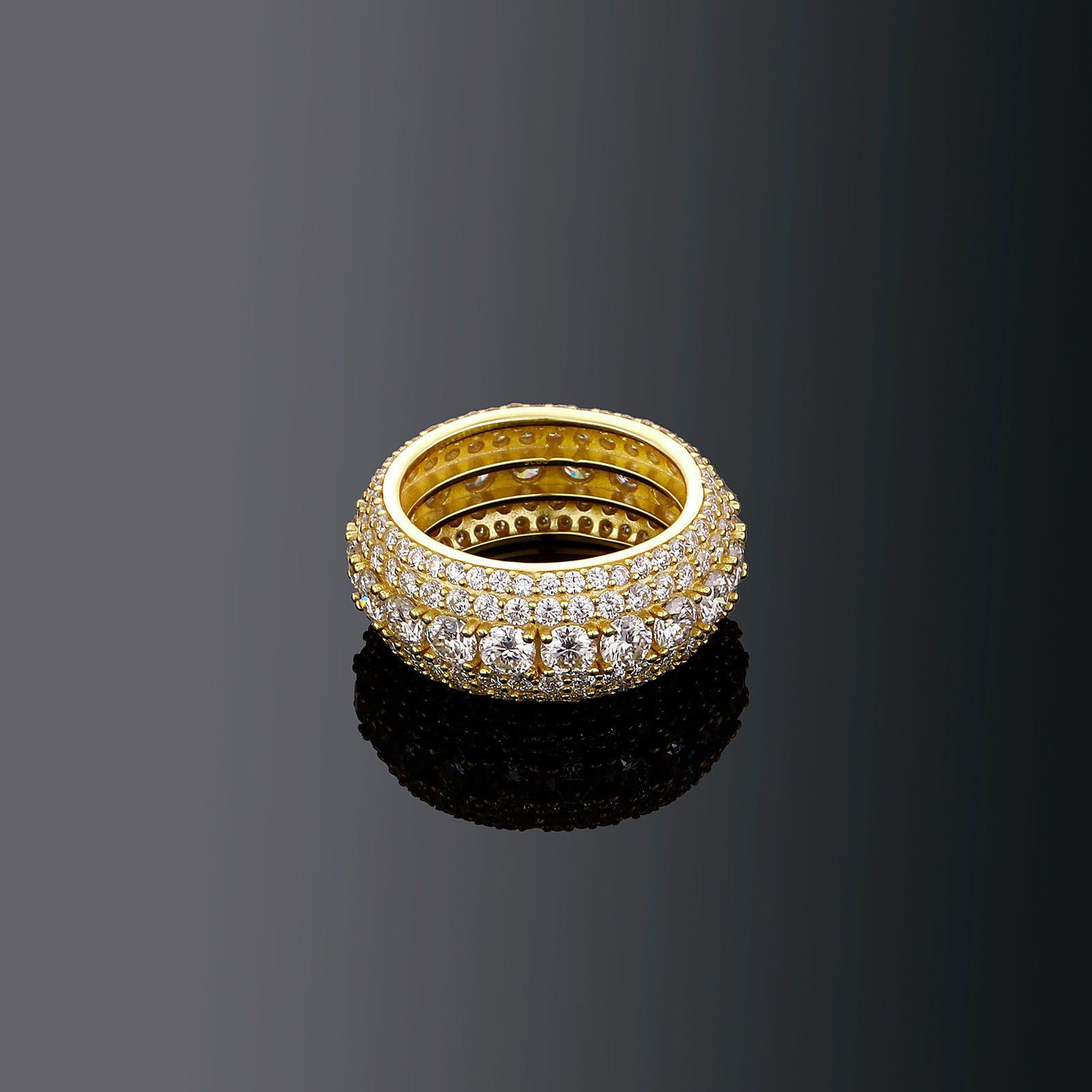 Jewelry Vintage Jewelry Rings Open Size Chrome Ring (Size 7-13) Size ONE SIZE - 2 Thumbnail